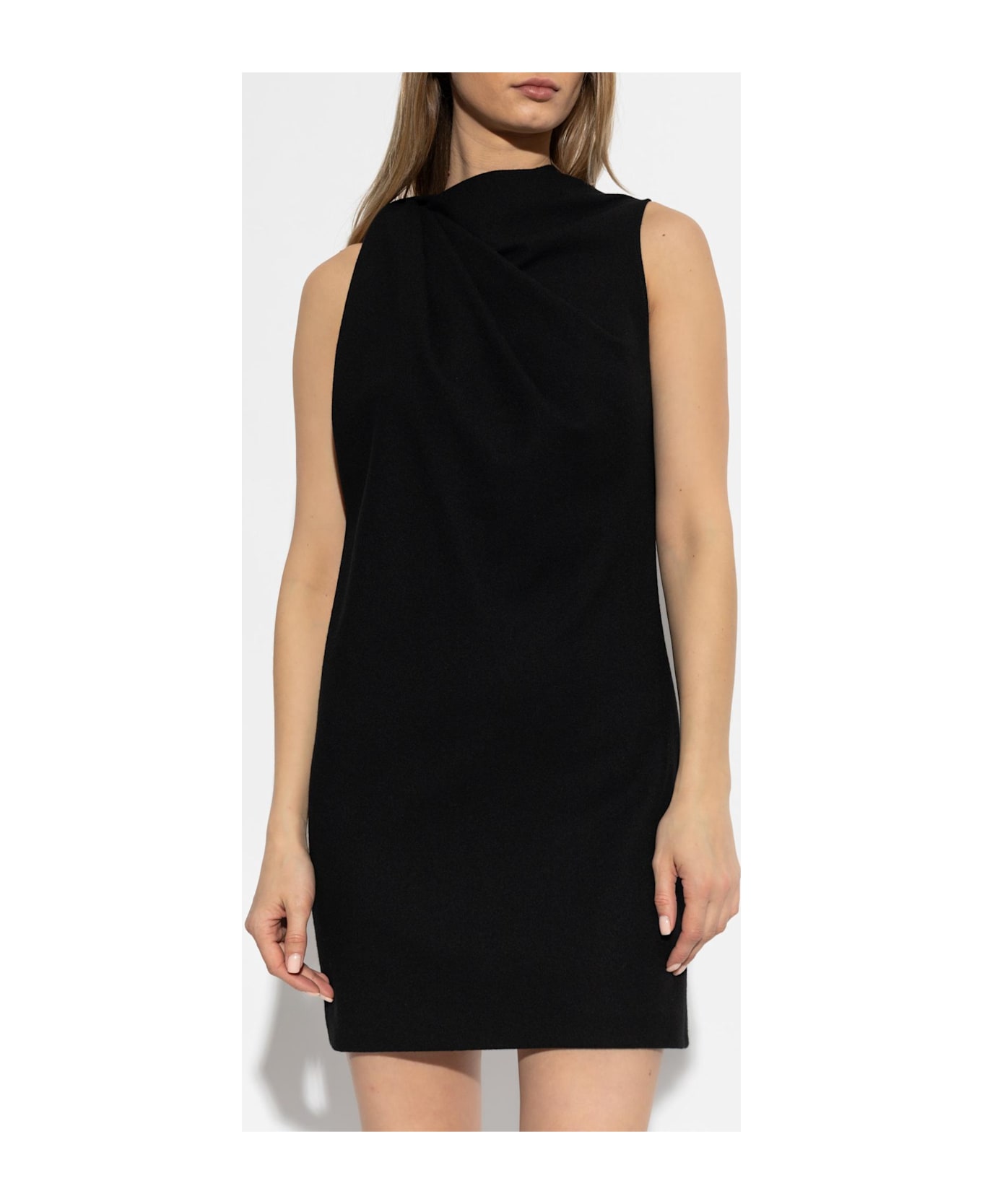 Alexander McQueen Wool Dress - Black