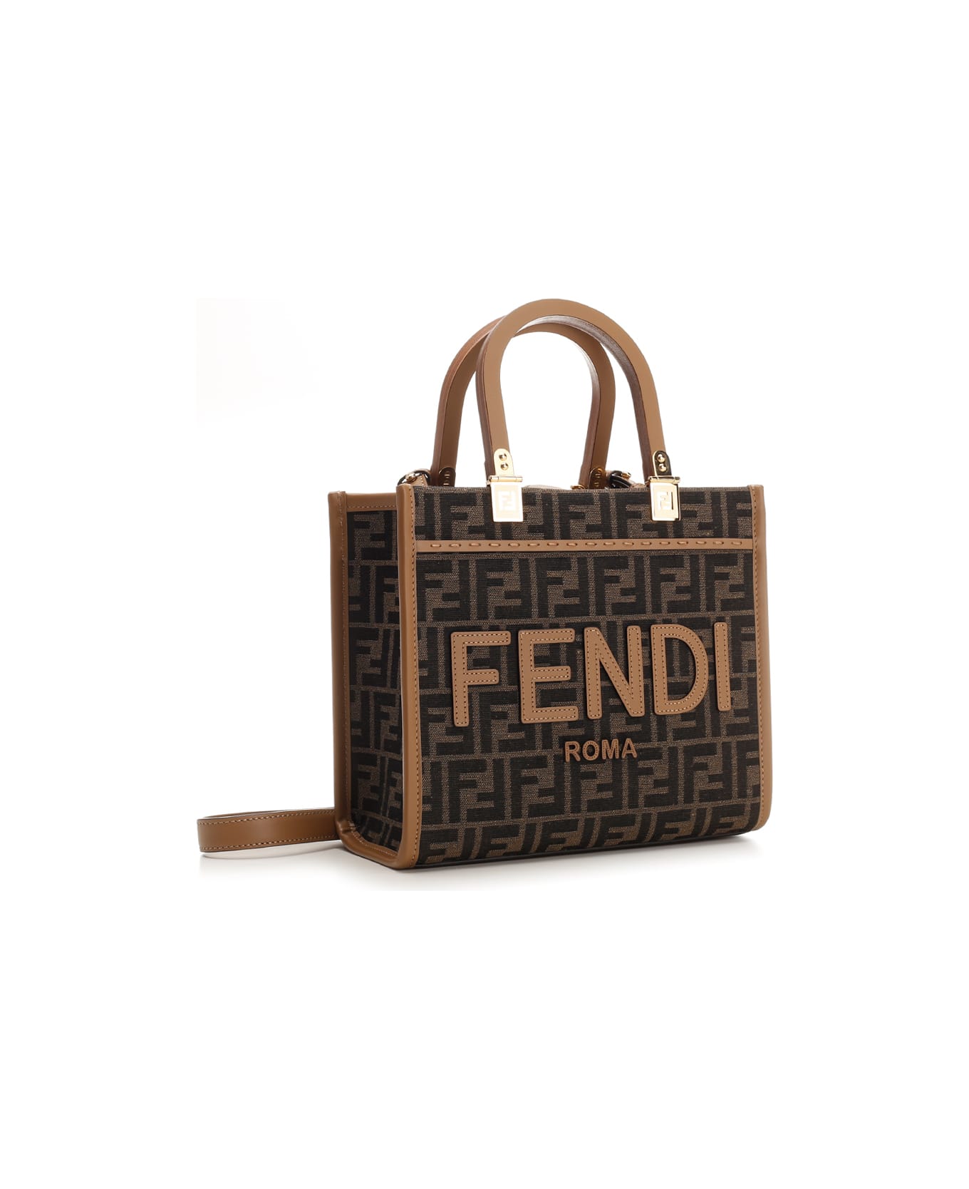 Fendi 'sunshine' Medium Handbag - Tab Mr+sand+os