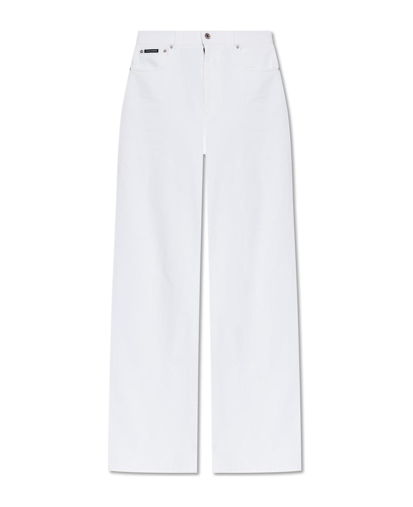 Dolce & Gabbana Wide-leg Jeans - White