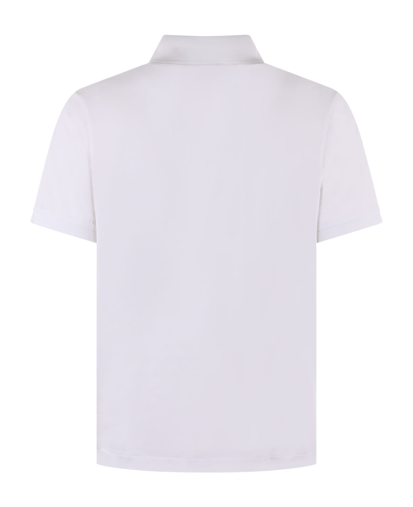 Blauer Polo Shirt - Bianco