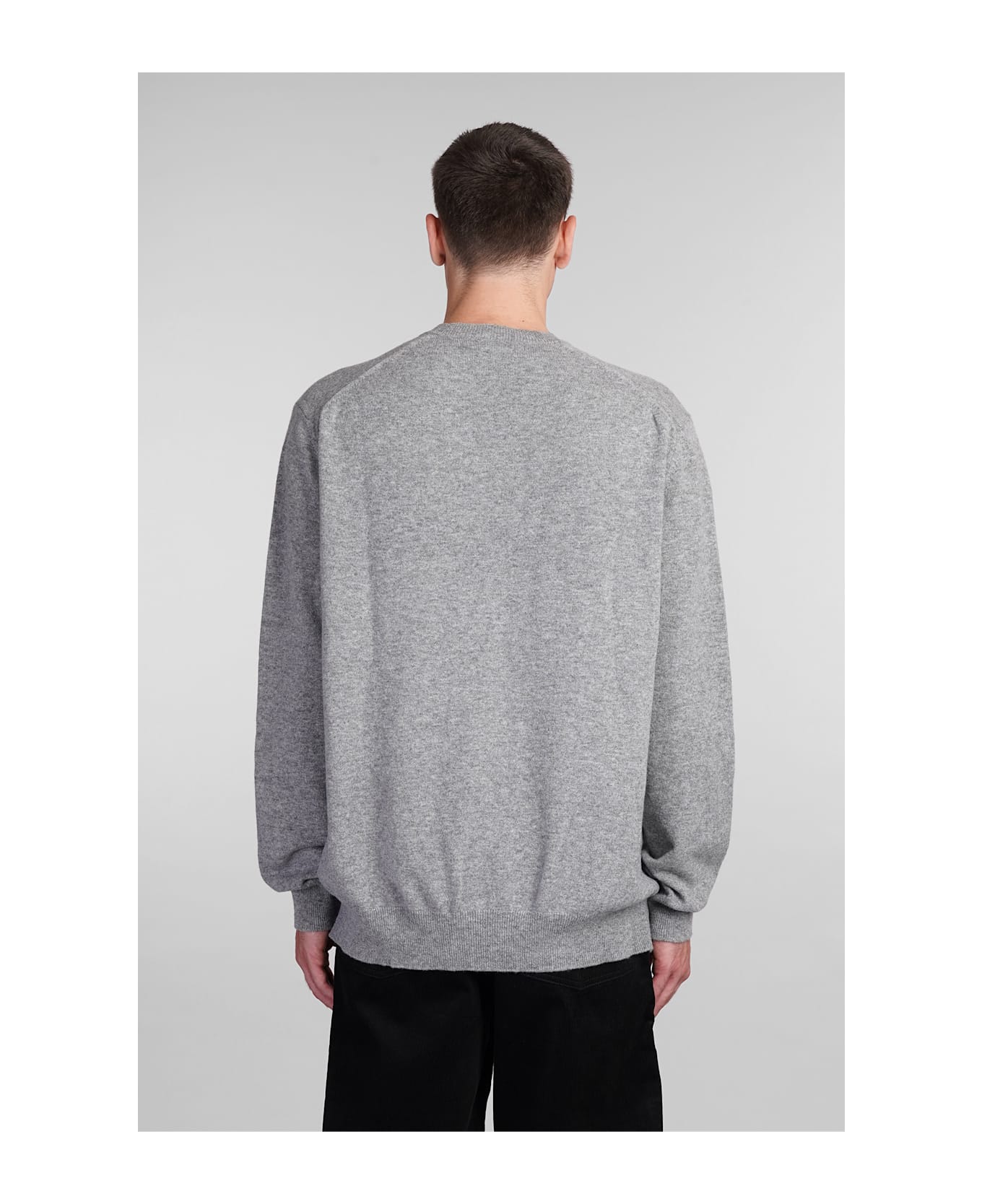 Comme des Garçons Shirt Knitwear In Grey Wool - grey