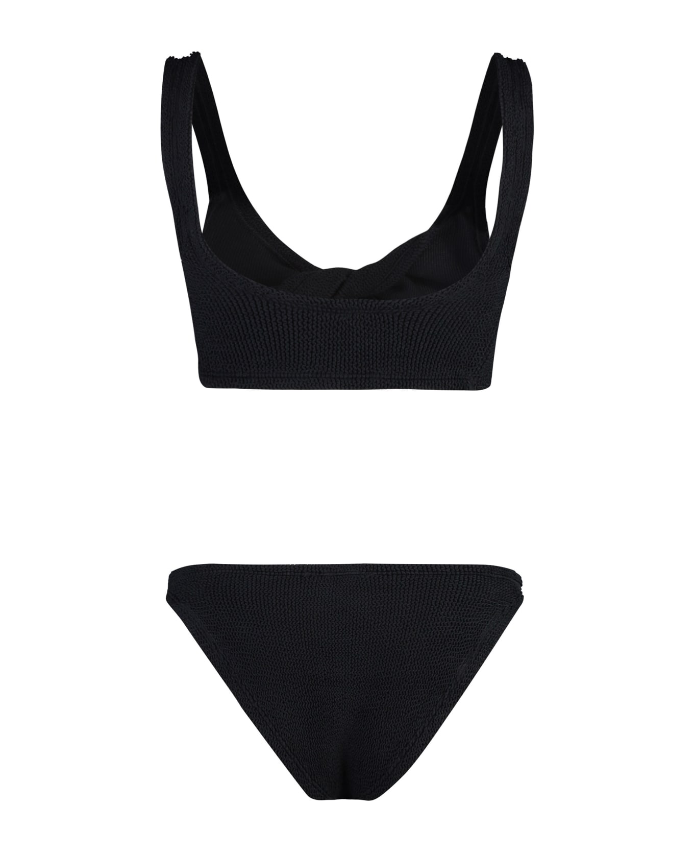 Hunza G Juno Plain Color Bikini - Black
