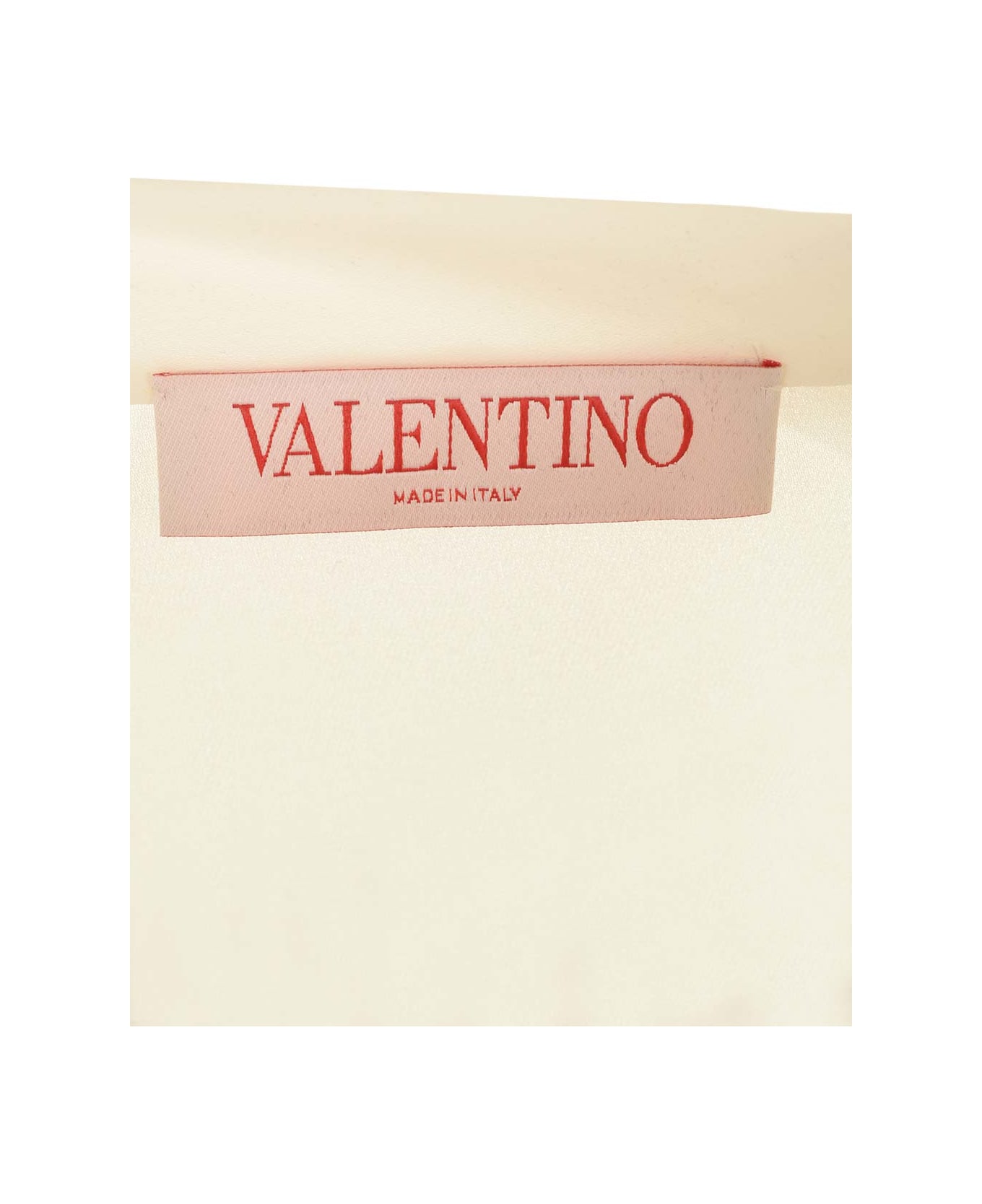 Valentino Silk Georgette Shirt - White