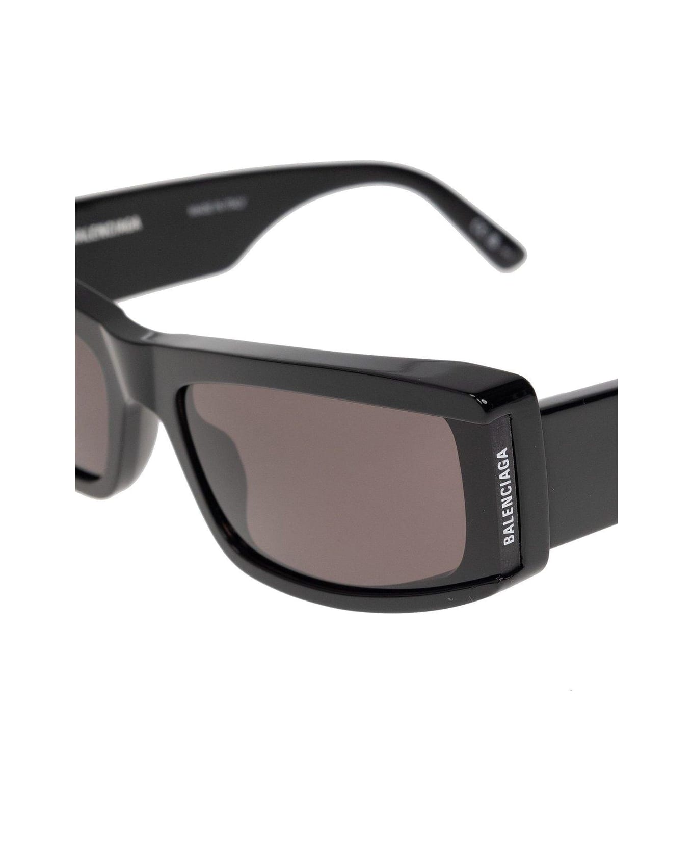 Balenciaga Edgy Rectangle Framed Sunglasses - 1000