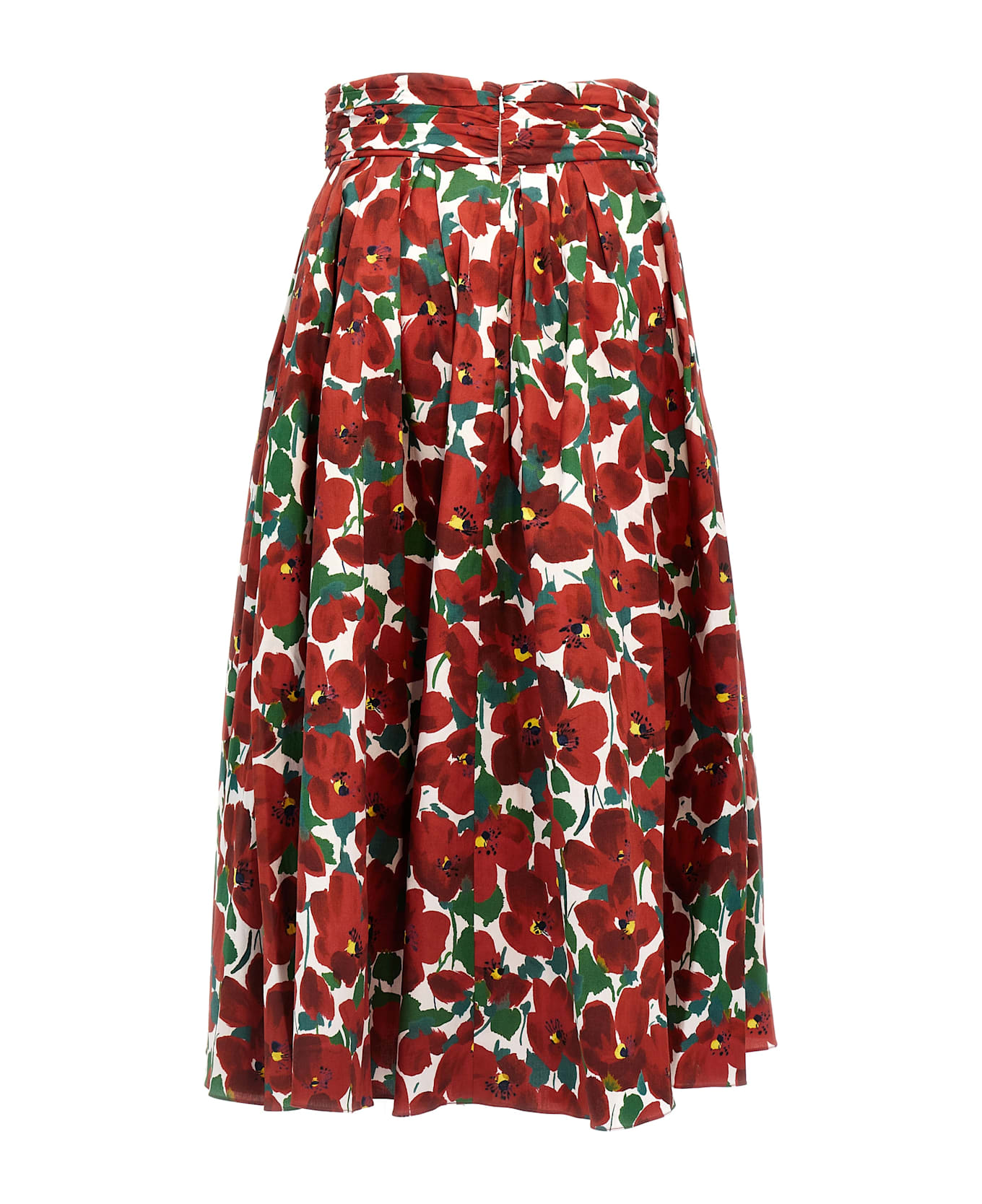 Carolina Herrera High Waist Skirt - Multicolor