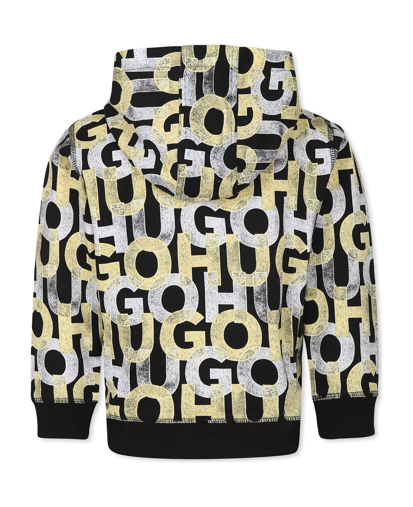 Hugo Boss Black Sweatshirt For Boy With Logo - Black