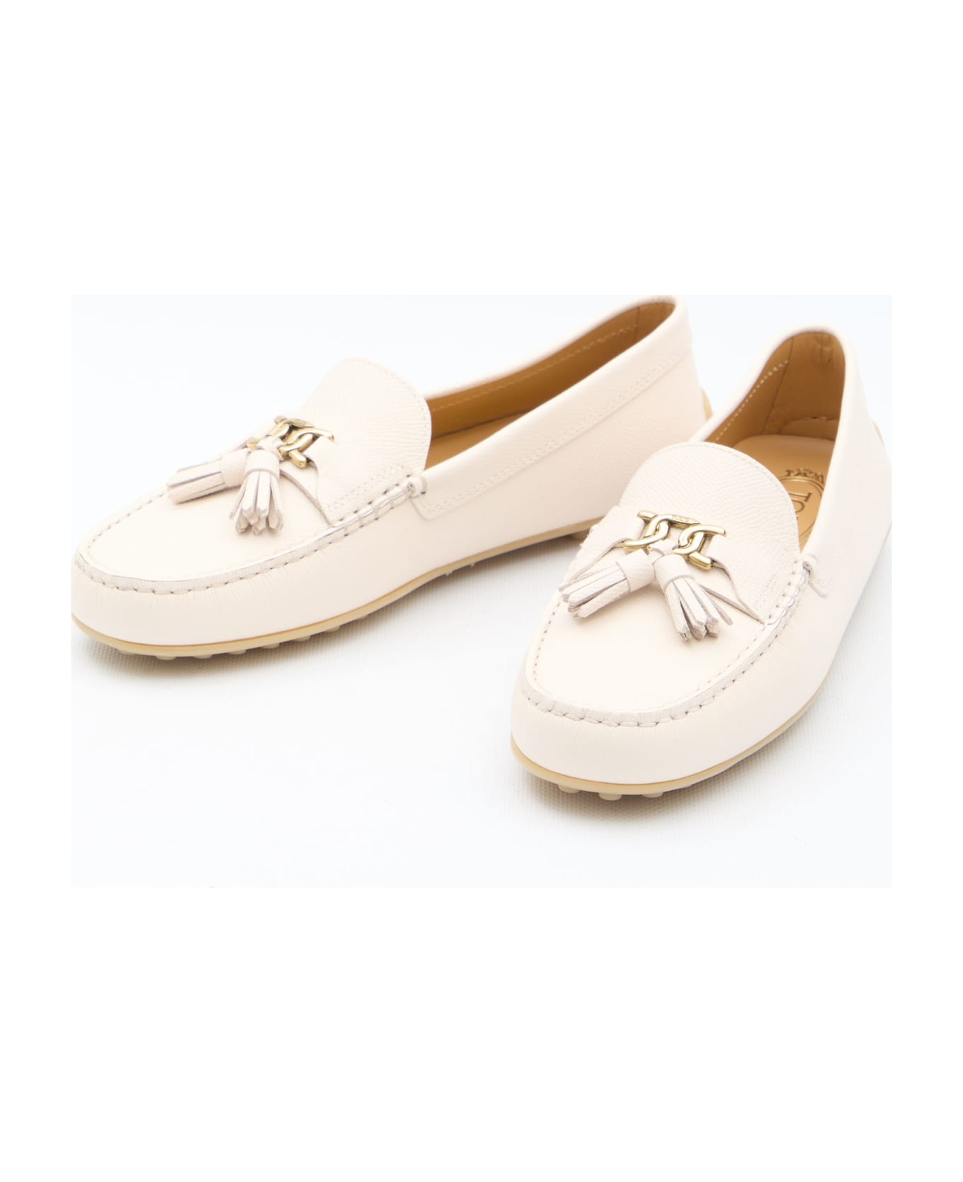 Tod's City Gommino Loafers - BEIGE