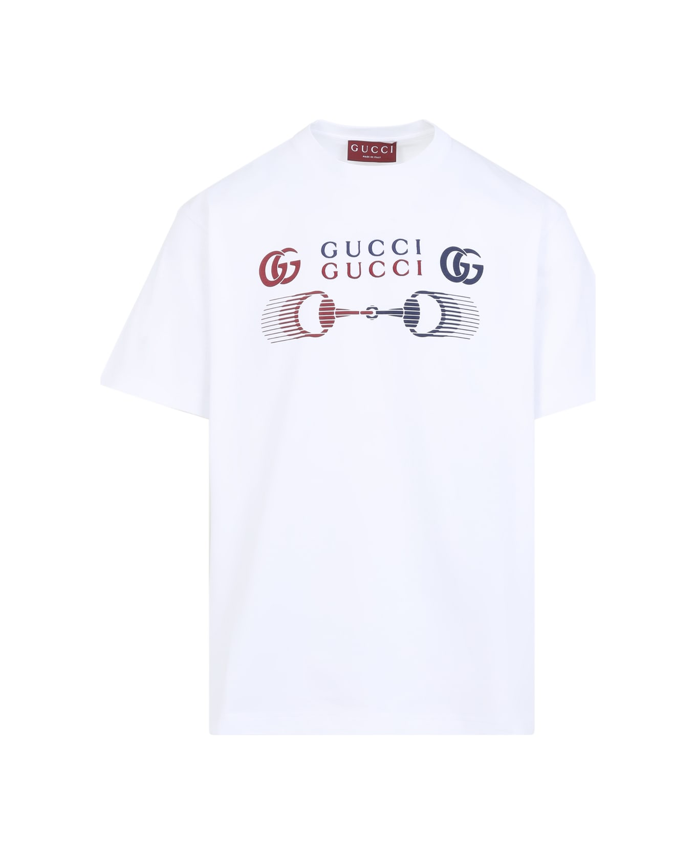 Gucci Short Sleeves T-shirt - White Mix