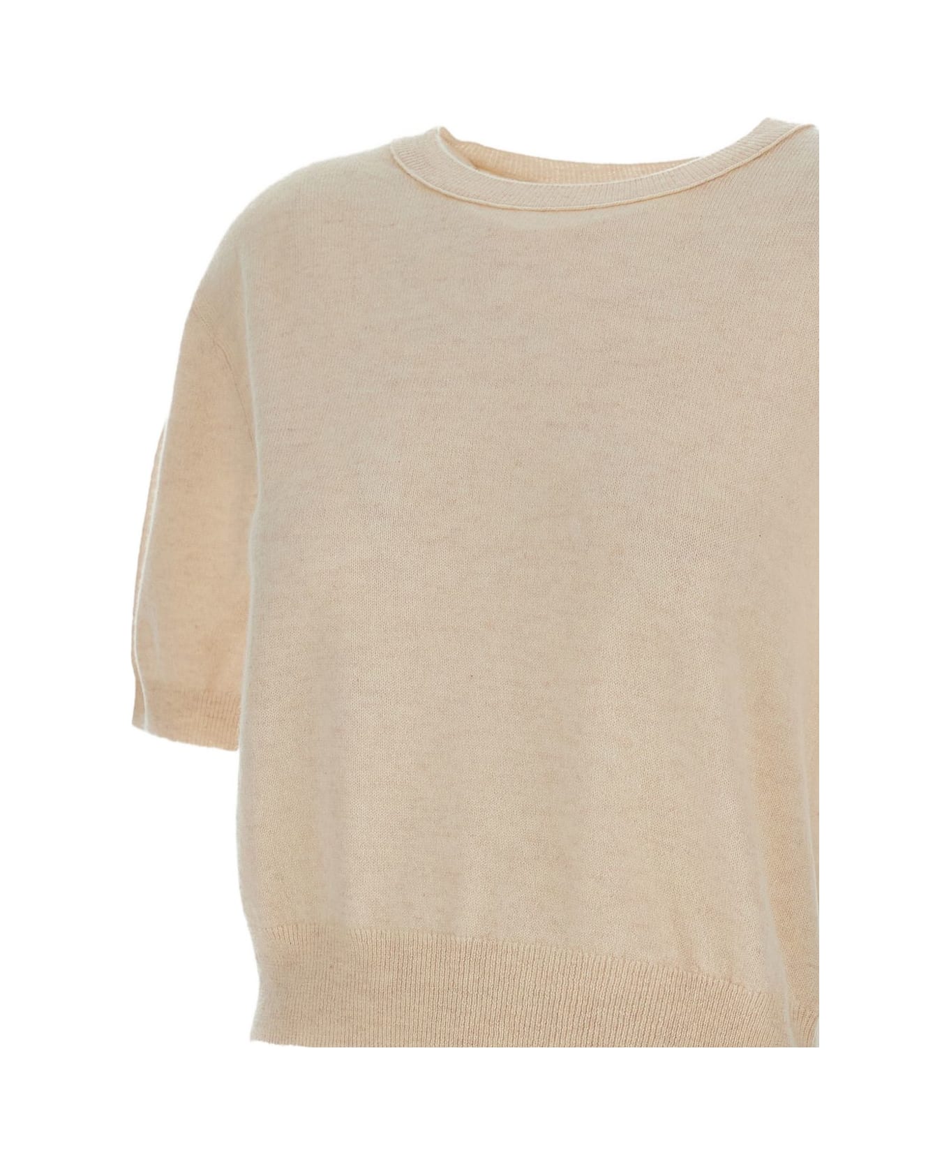 Lisa Yang Genevra Cashmere Top - White