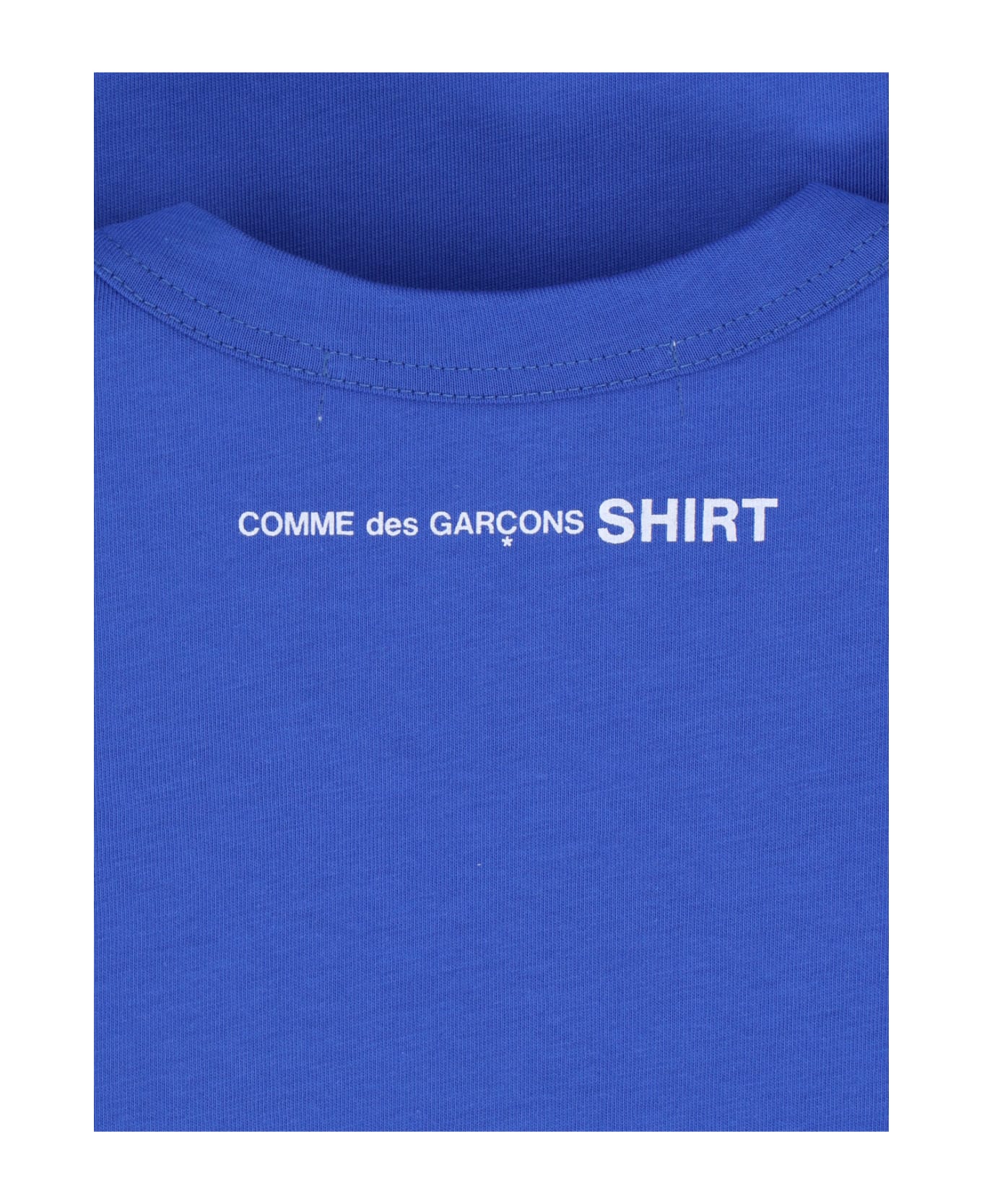 Comme des Garçons Logo T-shirt - Blue