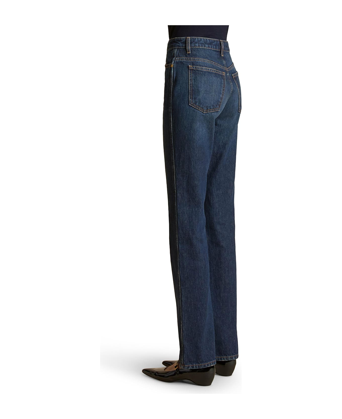 Khaite Danielle Stretch Jeans - Blue