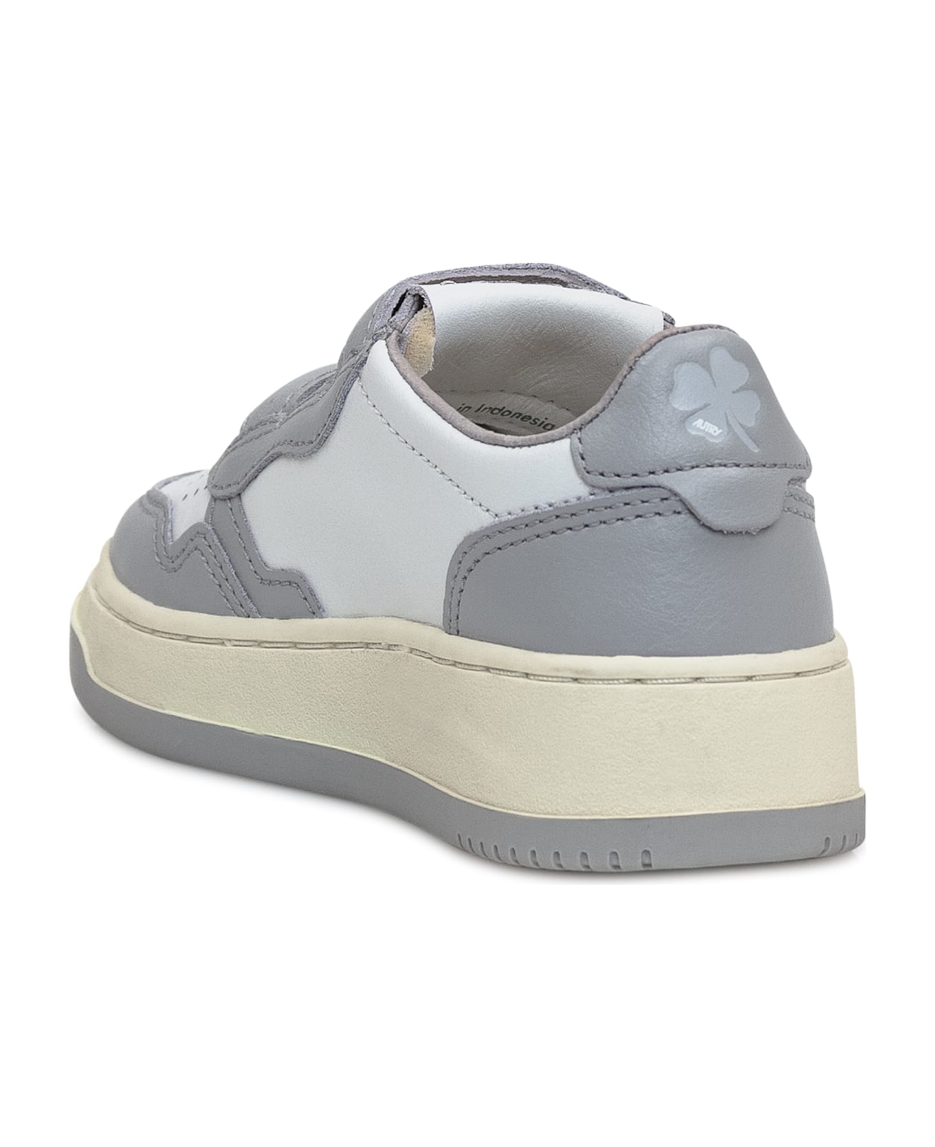 Autry Kidstripes Low Sneaker - WHT/VAPOR