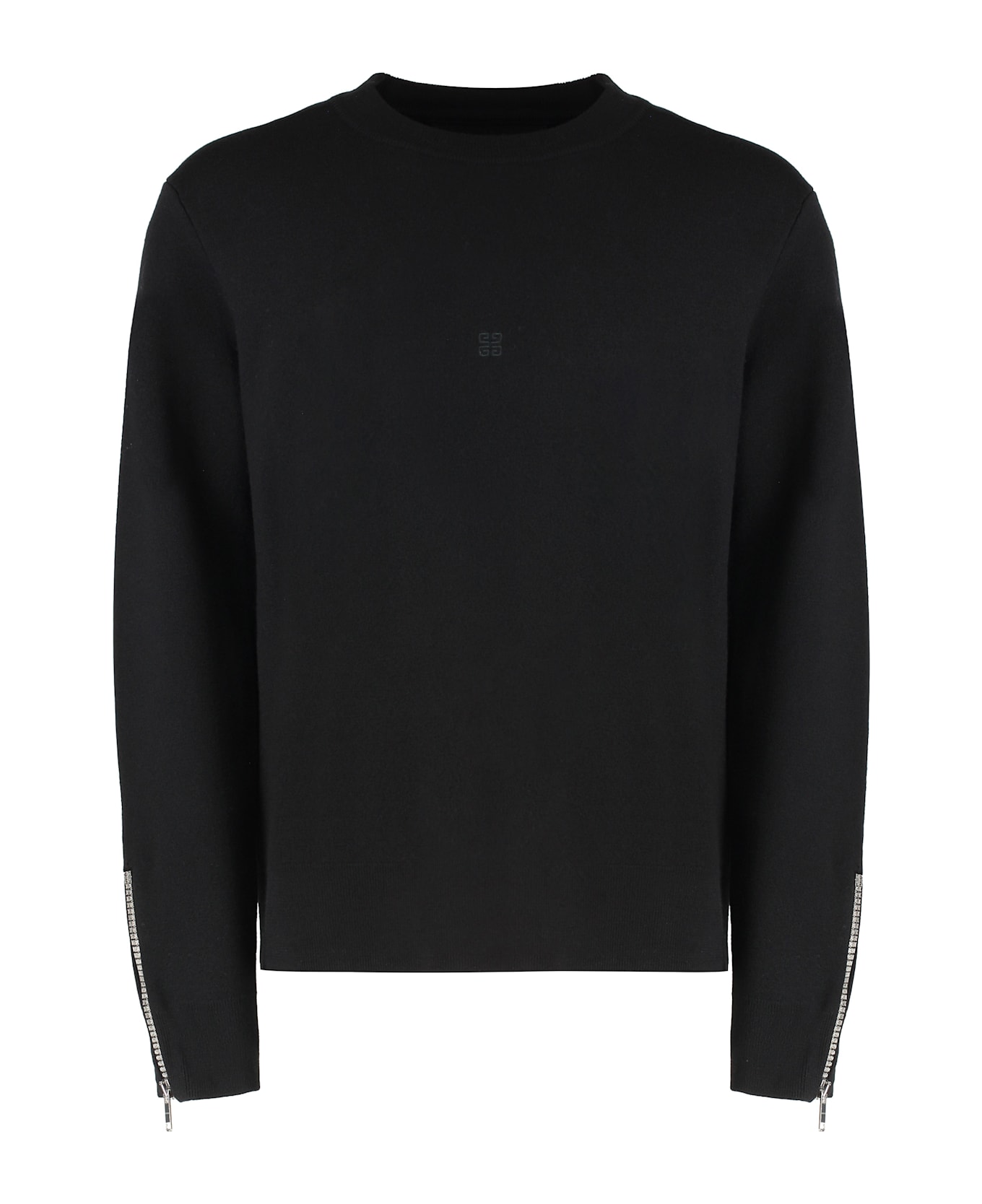 Givenchy Crew-neck Wool Sweater - black