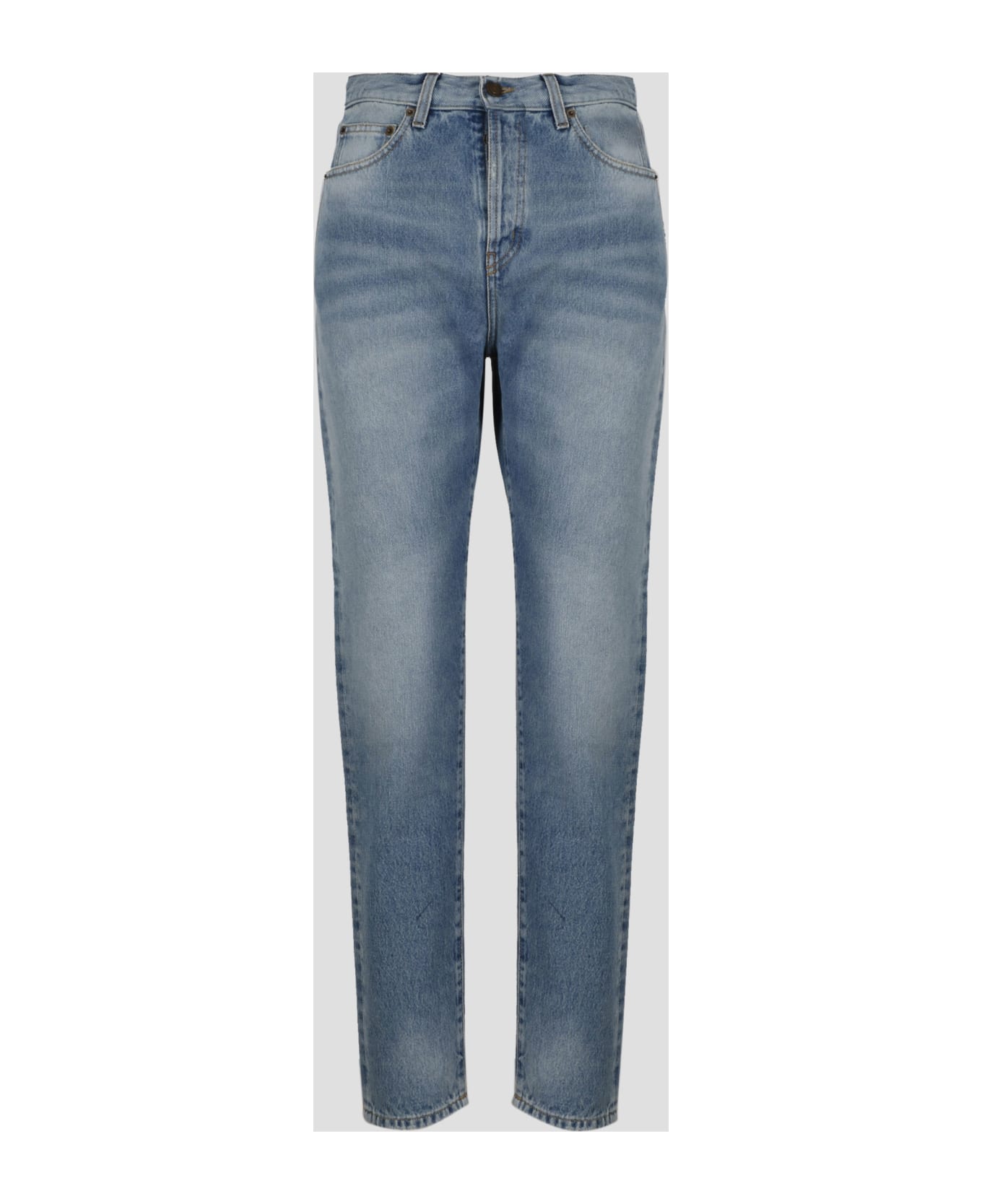 Saint Laurent 5-pocket Slim Jeans - Blue