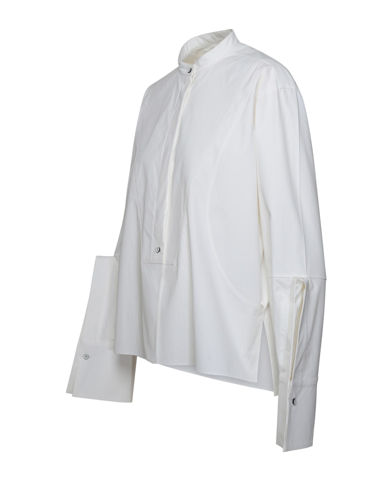 Jil Sander White Cotton Shirt - White