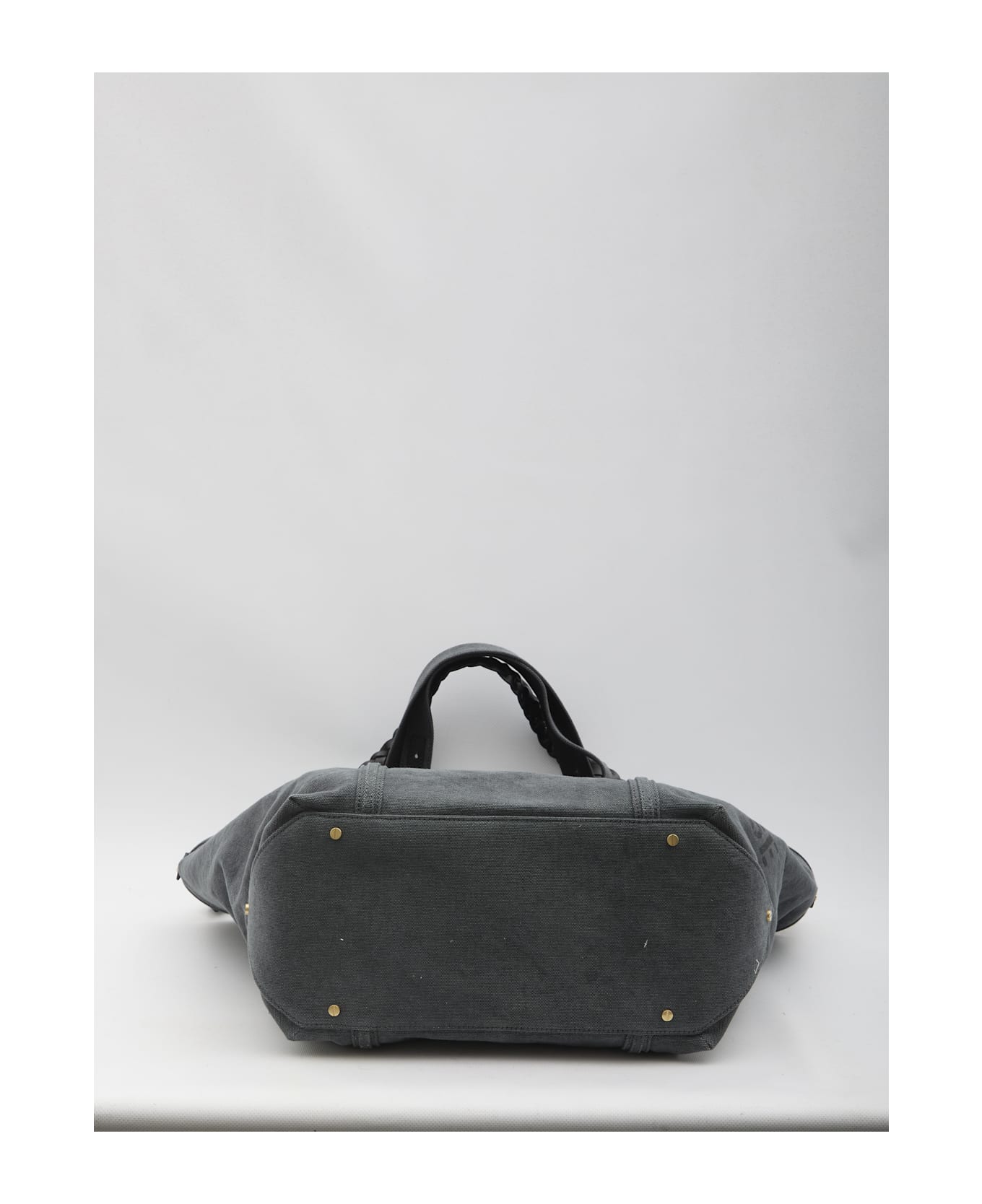 Golden Goose Canvas Shopping Bag - GREY