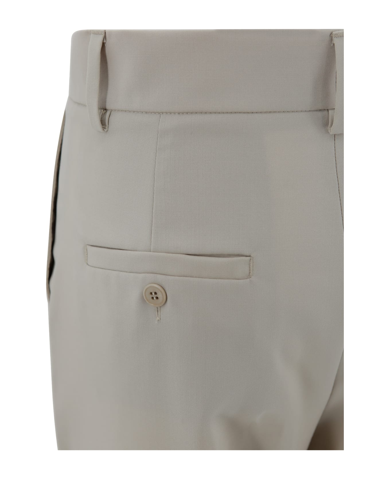Weekend Max Mara Wool Palazzo Trousers - Orzo