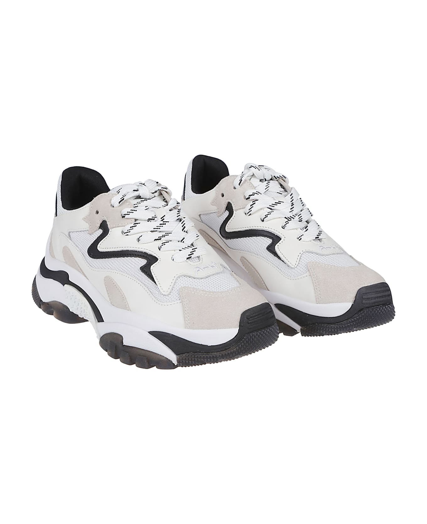 Ash Addict Sneakers - Off White/white/black