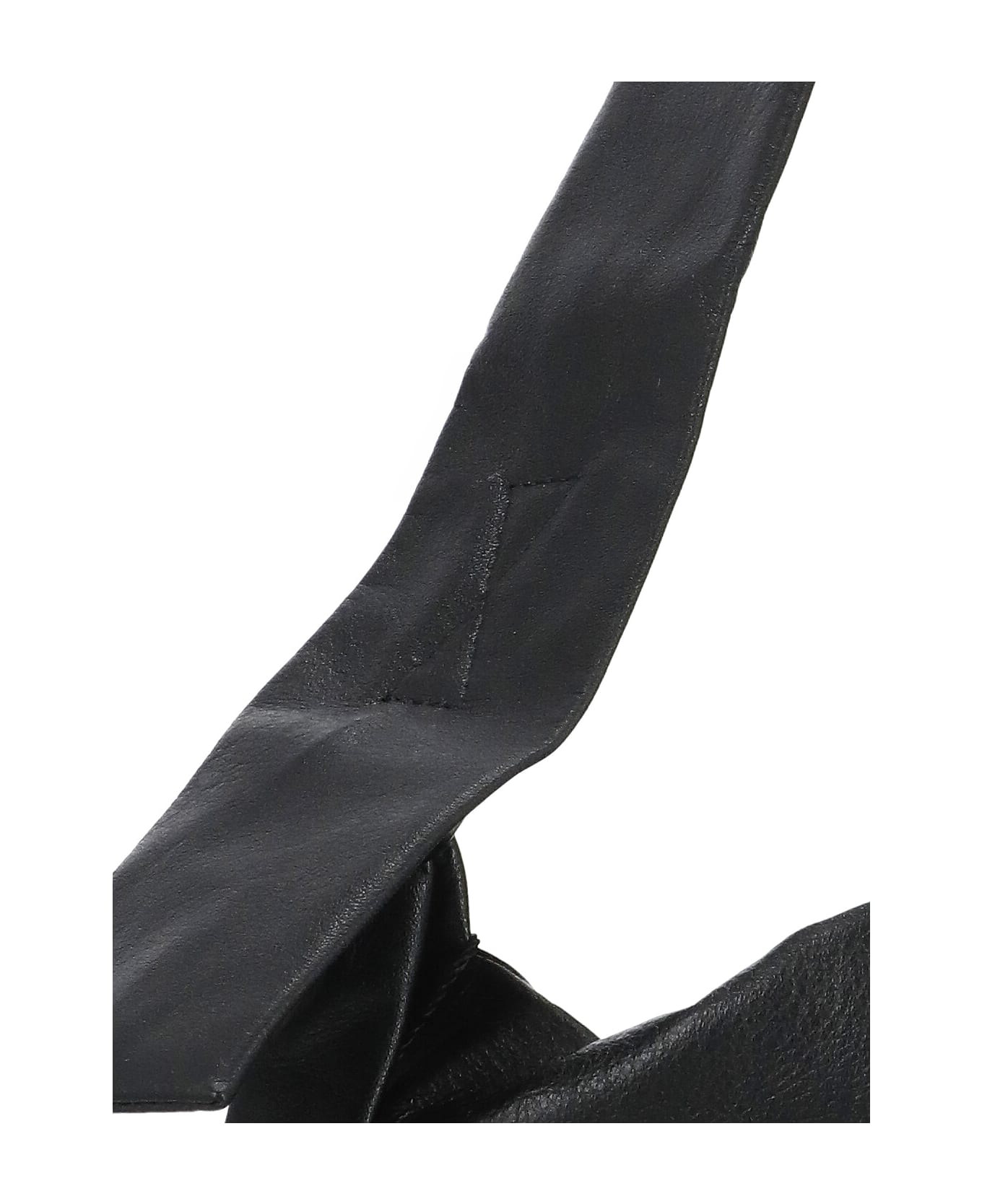 Discord Yohji Yamamoto Leather Shoulder Bag - Black ショルダーバッグ
