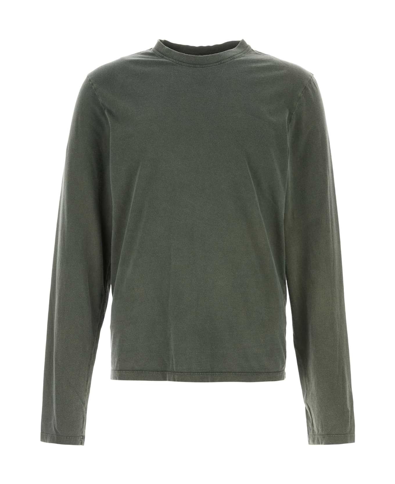 Gimaguas Bottle Green Cotton Antonio T-shirt - GREEN