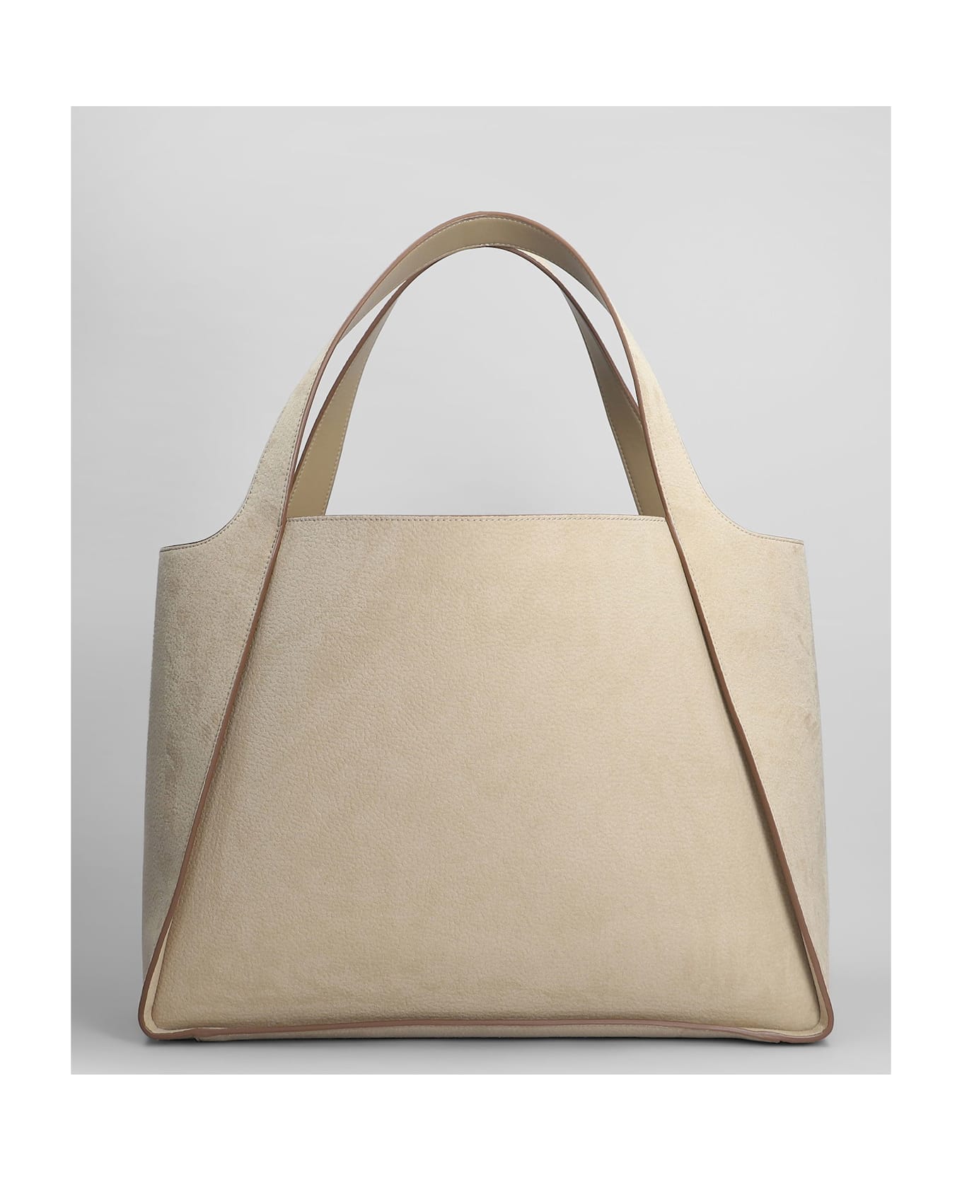 Stella McCartney Tote In Beige Polyester - beige