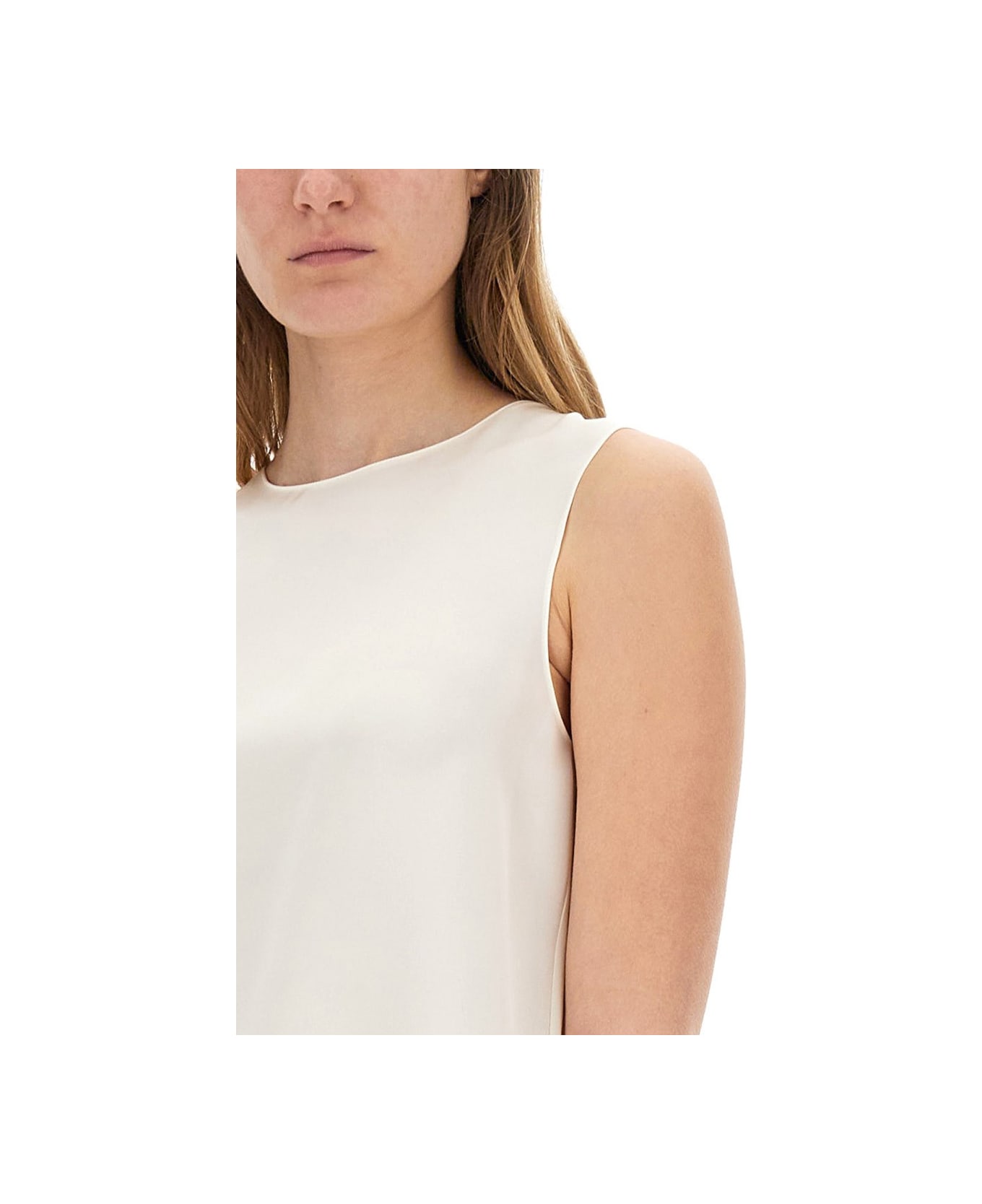 Theory Georgette Top - IVORY