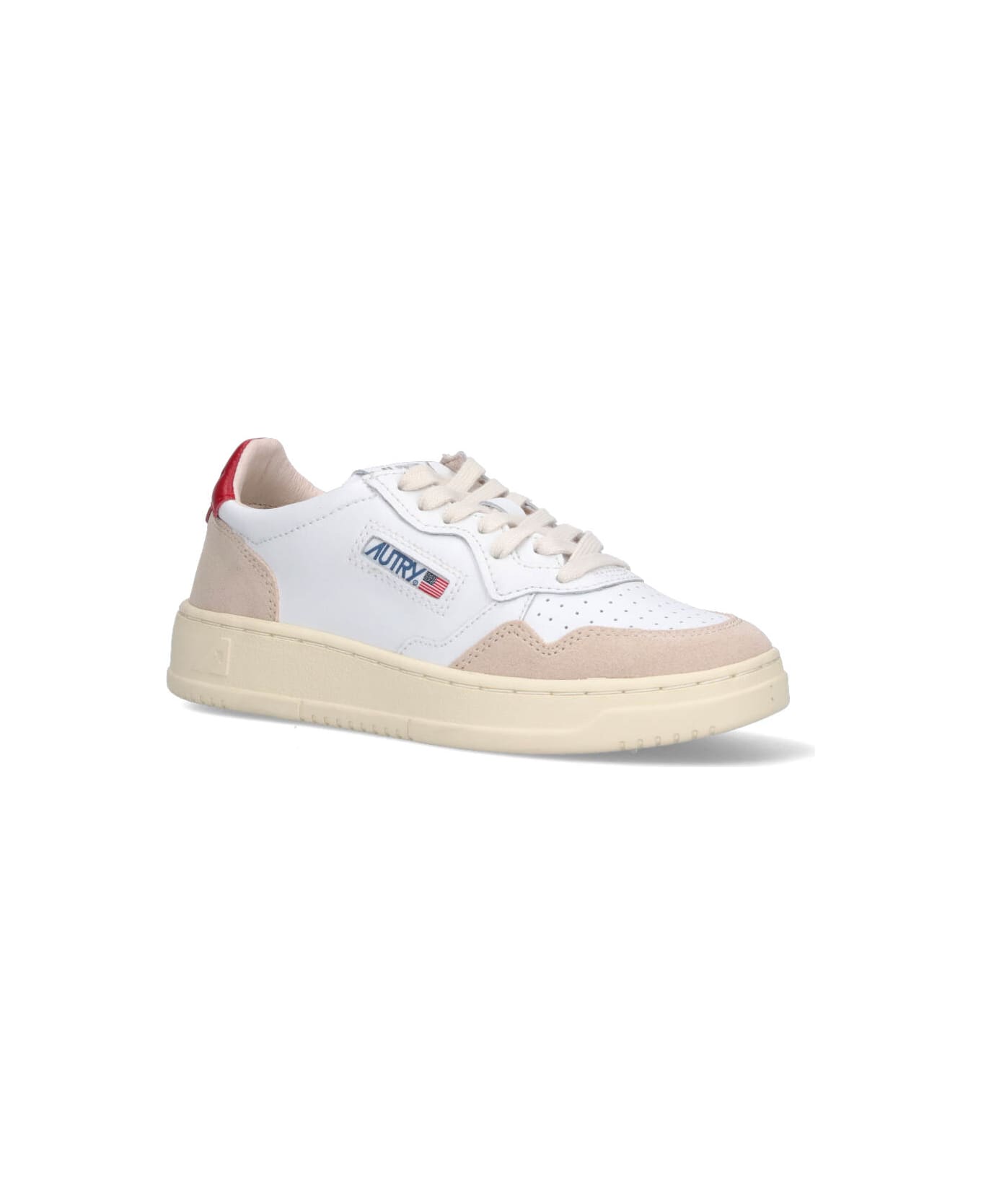 Autry "medalist 01" Low Sneakers - White