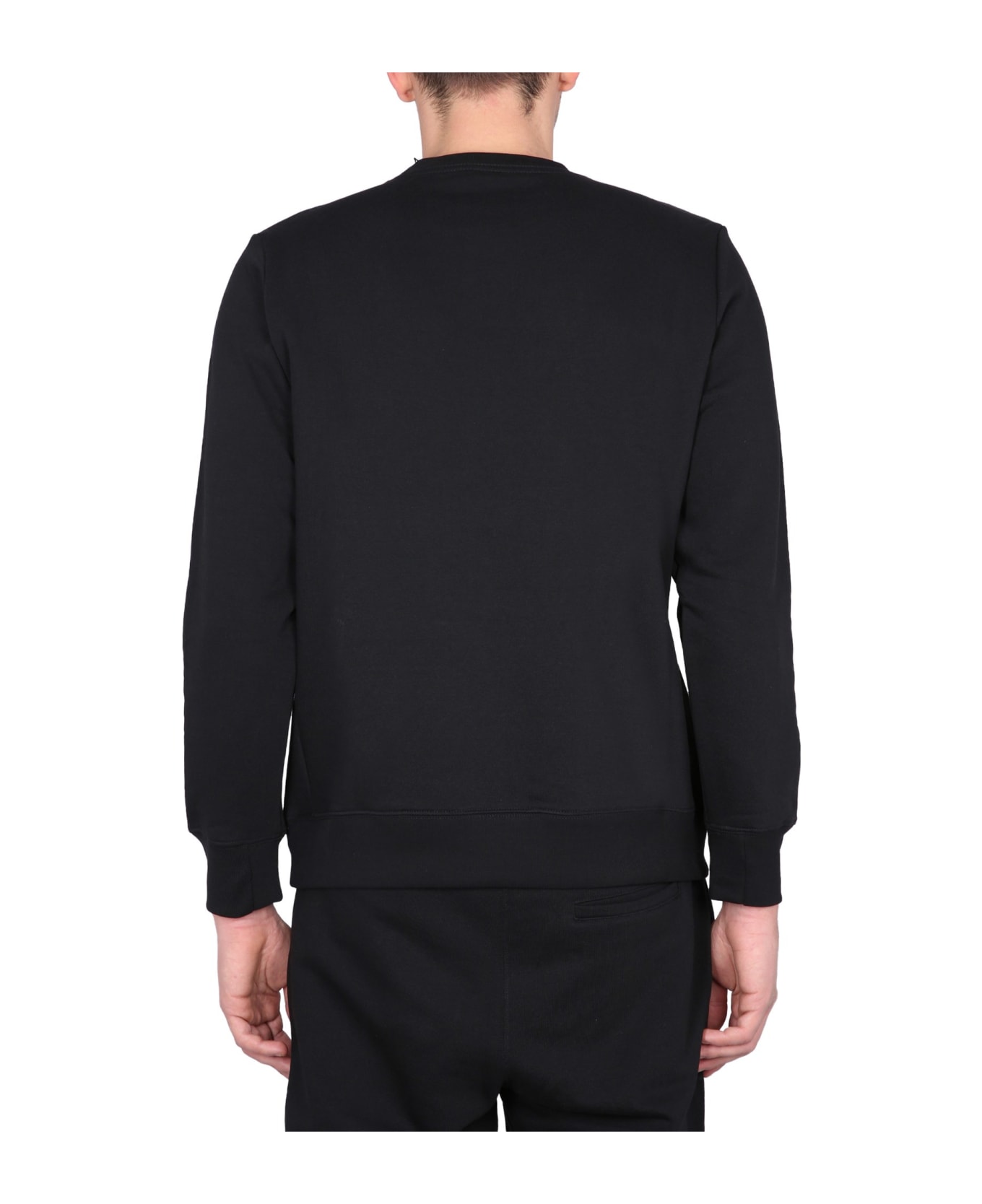 PS by Paul Smith Sweatshirt With Zebra Embroidery - Black フリース