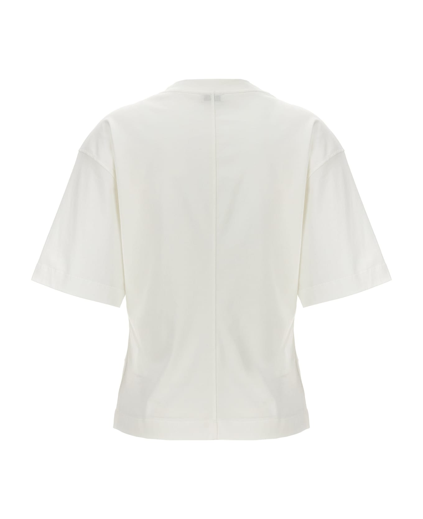 Brunello Cucinelli Round Neck Pullover - White Tシャツ