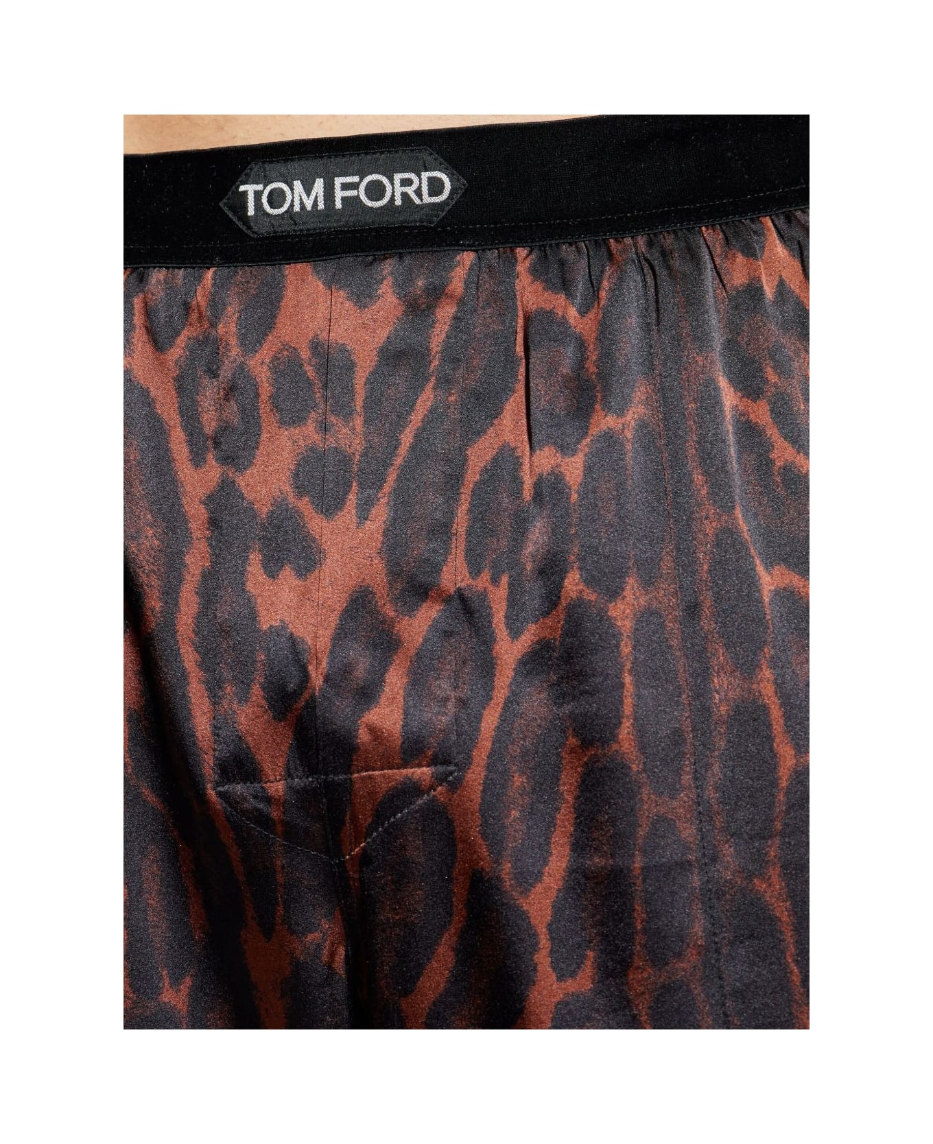 Tom Ford Pajama Trousers - Brown
