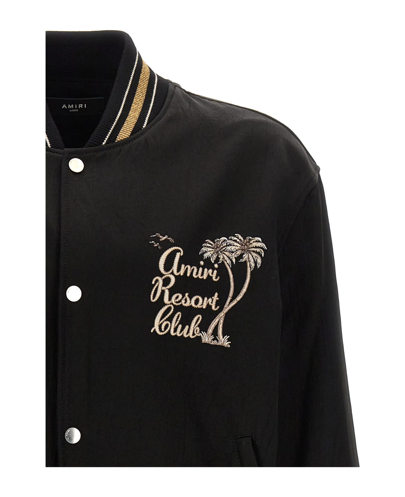 AMIRI 'amiri Palms Souvenir' Bomber Jacket - Black  