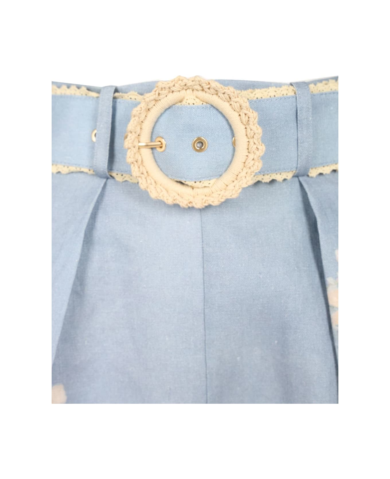 Zimmermann Cascadian Tuck Shorts