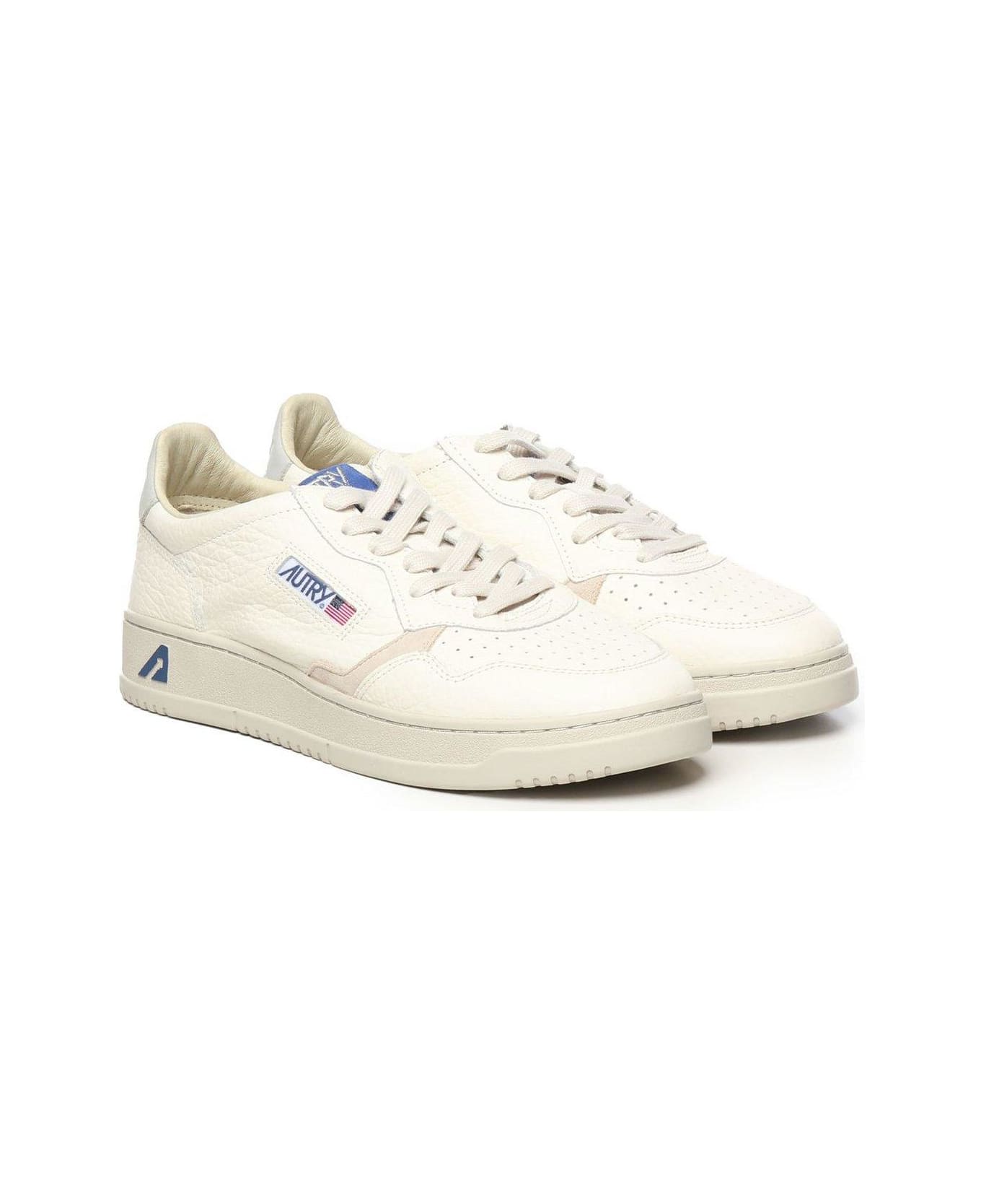 Autry Medalist Low Sneakers - Bianco