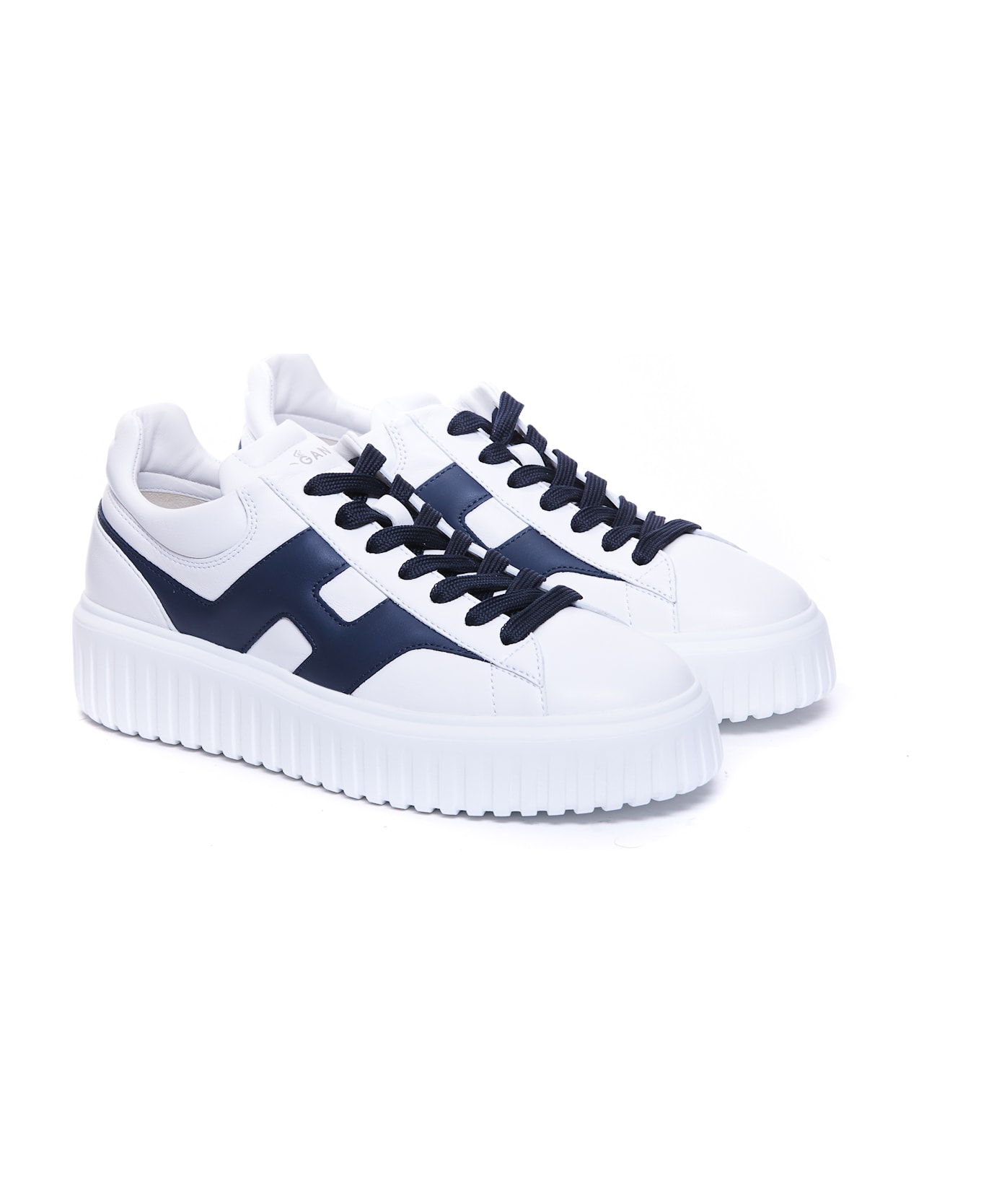 Hogan H-stripes Sneakers - White