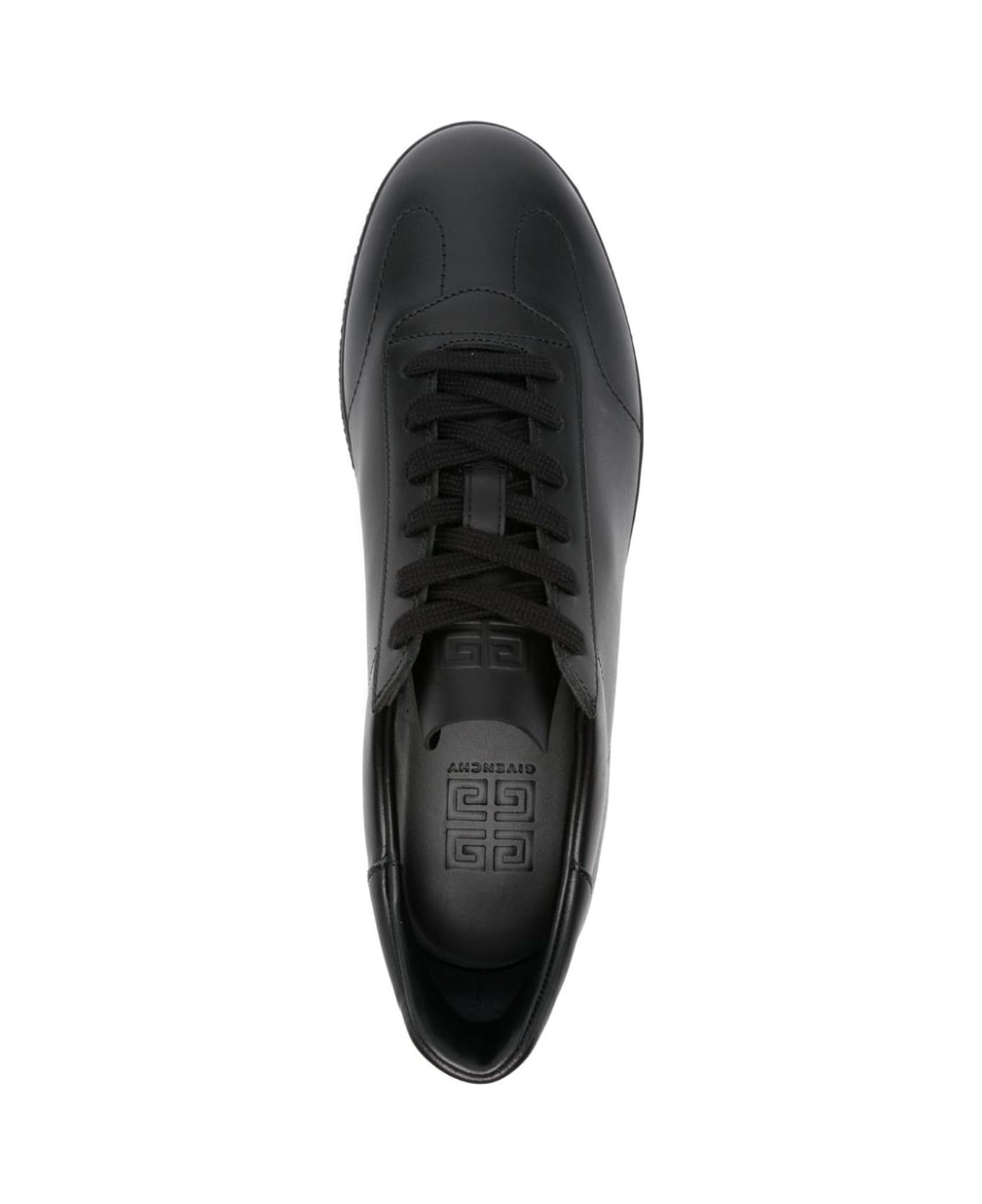 Givenchy 'town' Leather Low Sneakers - Black