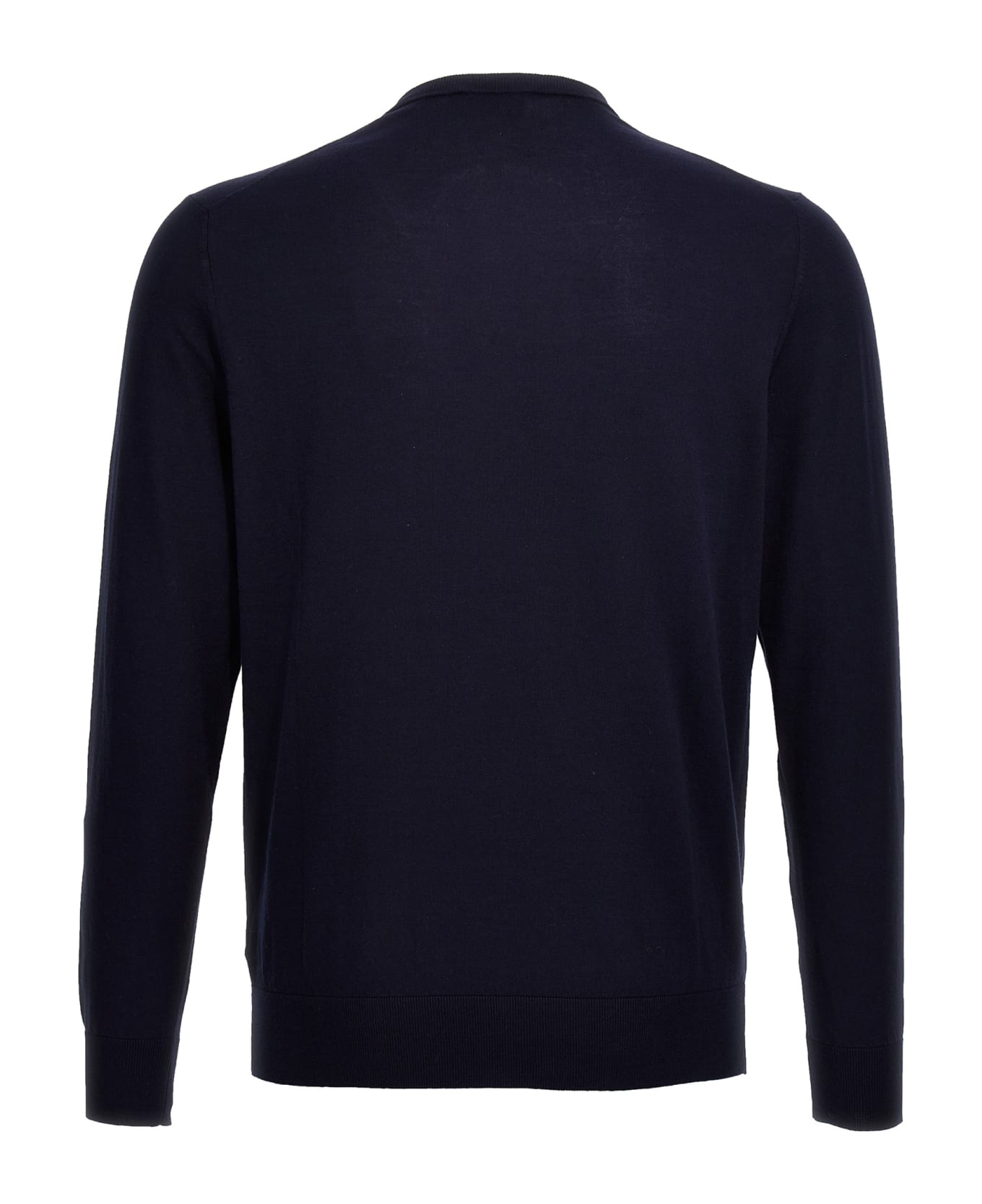 Ballantyne Cotton Sweater - Blue