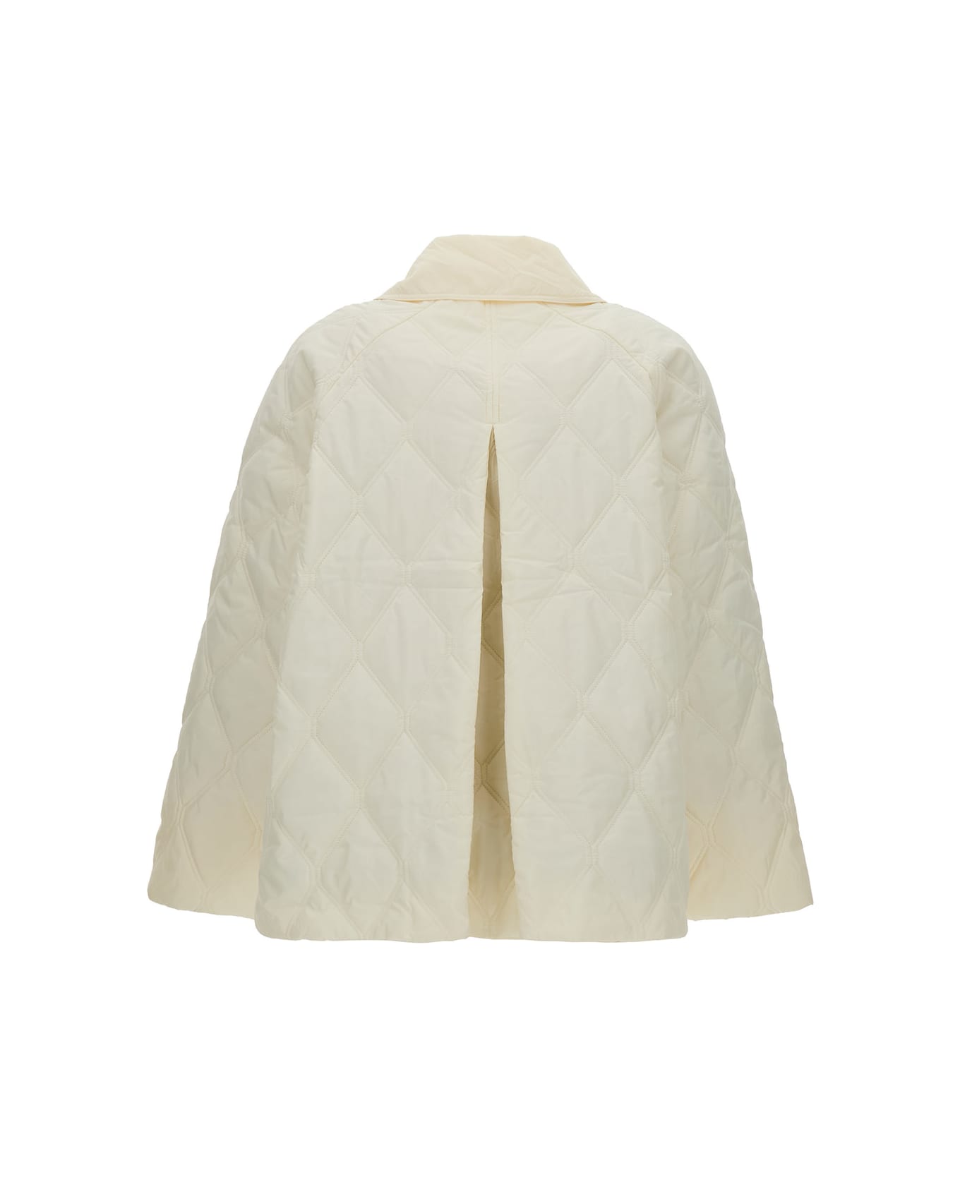Ganni Ripstop Quilt Jacket - White ジャケット