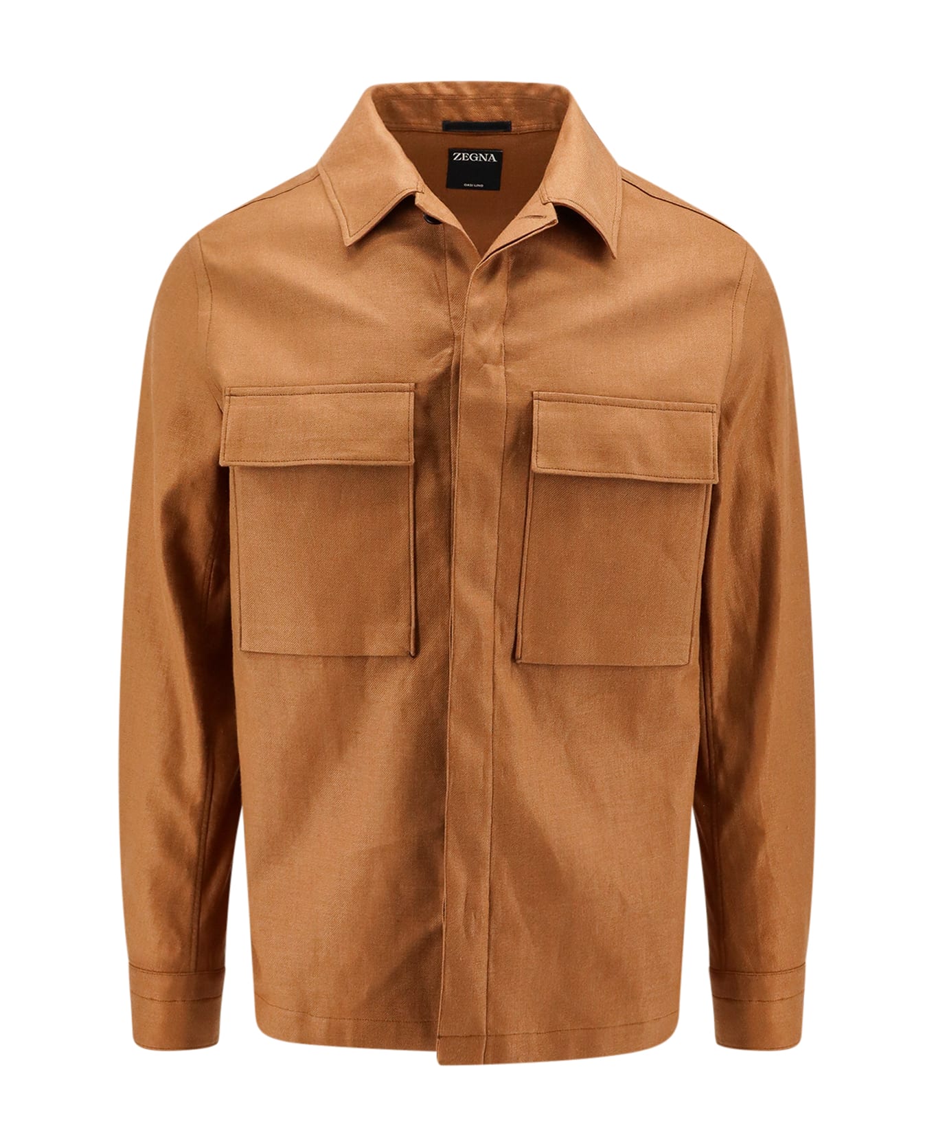 Zegna Shirt - Brown シャツ