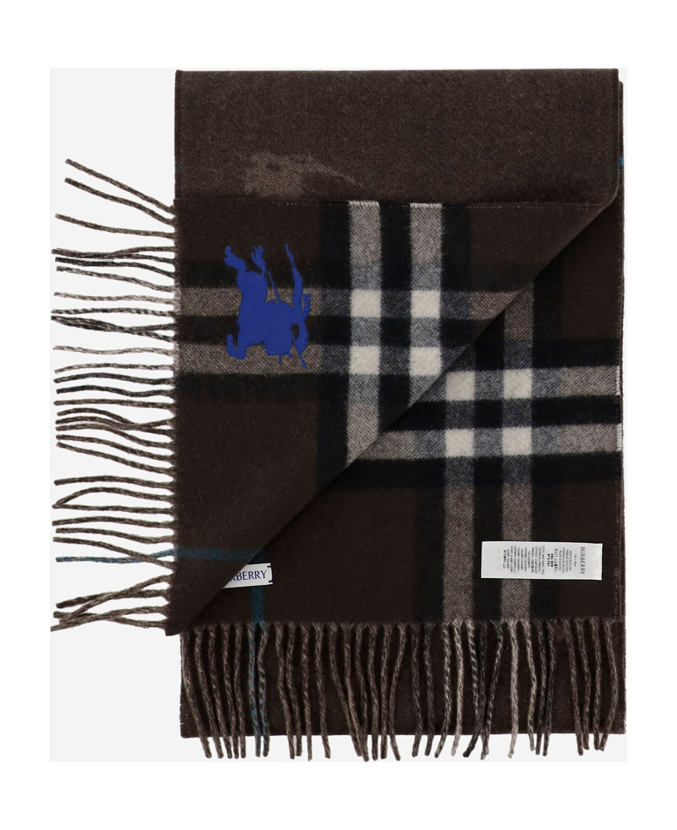 Burberry Brown Wool Reversible Cape - SNUG