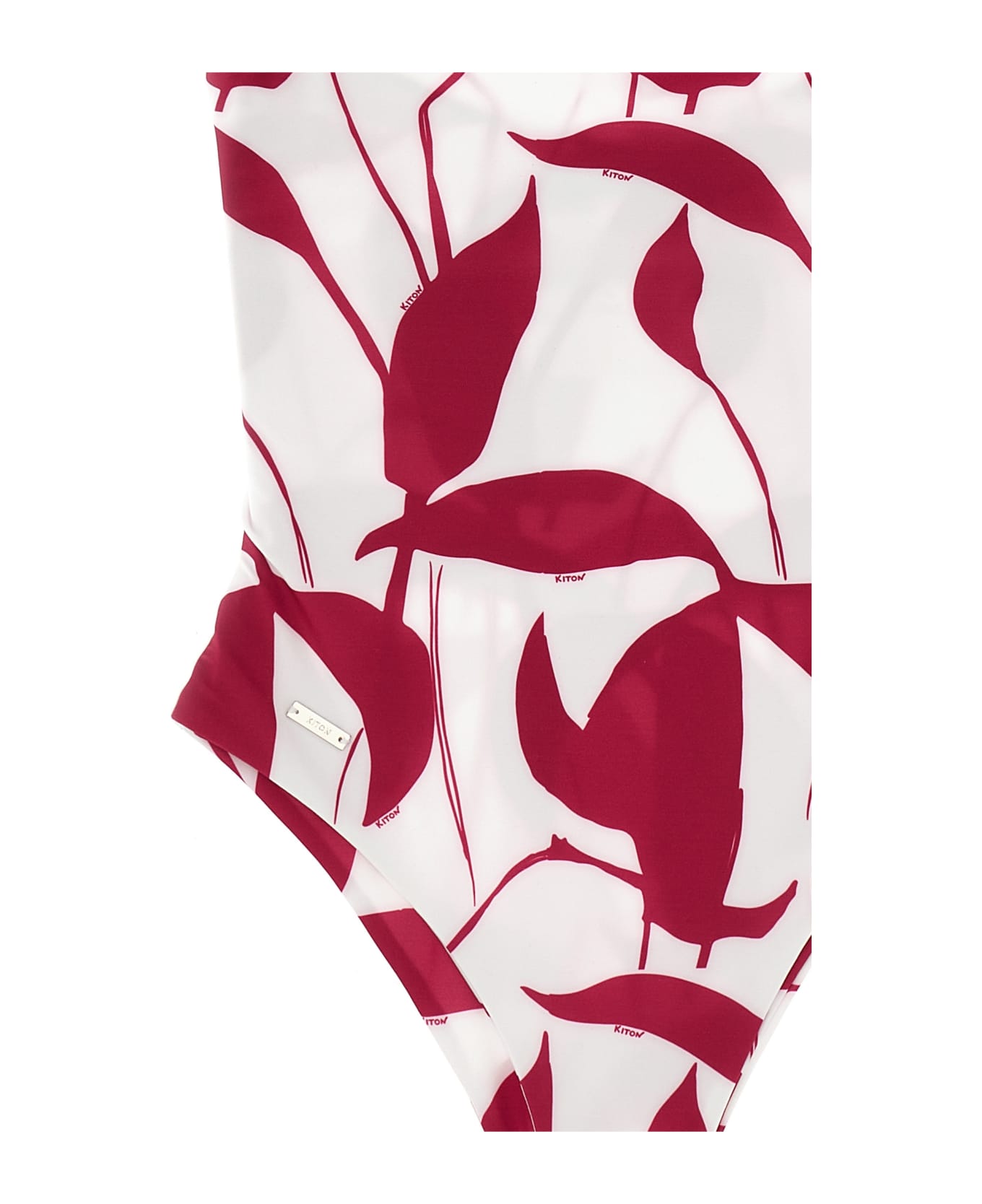 Kiton Printed One-piece Swimsuit - Multicolor