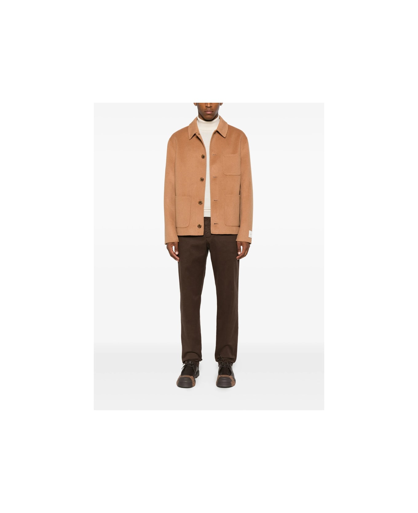 Calvin Klein Coat - BROWN