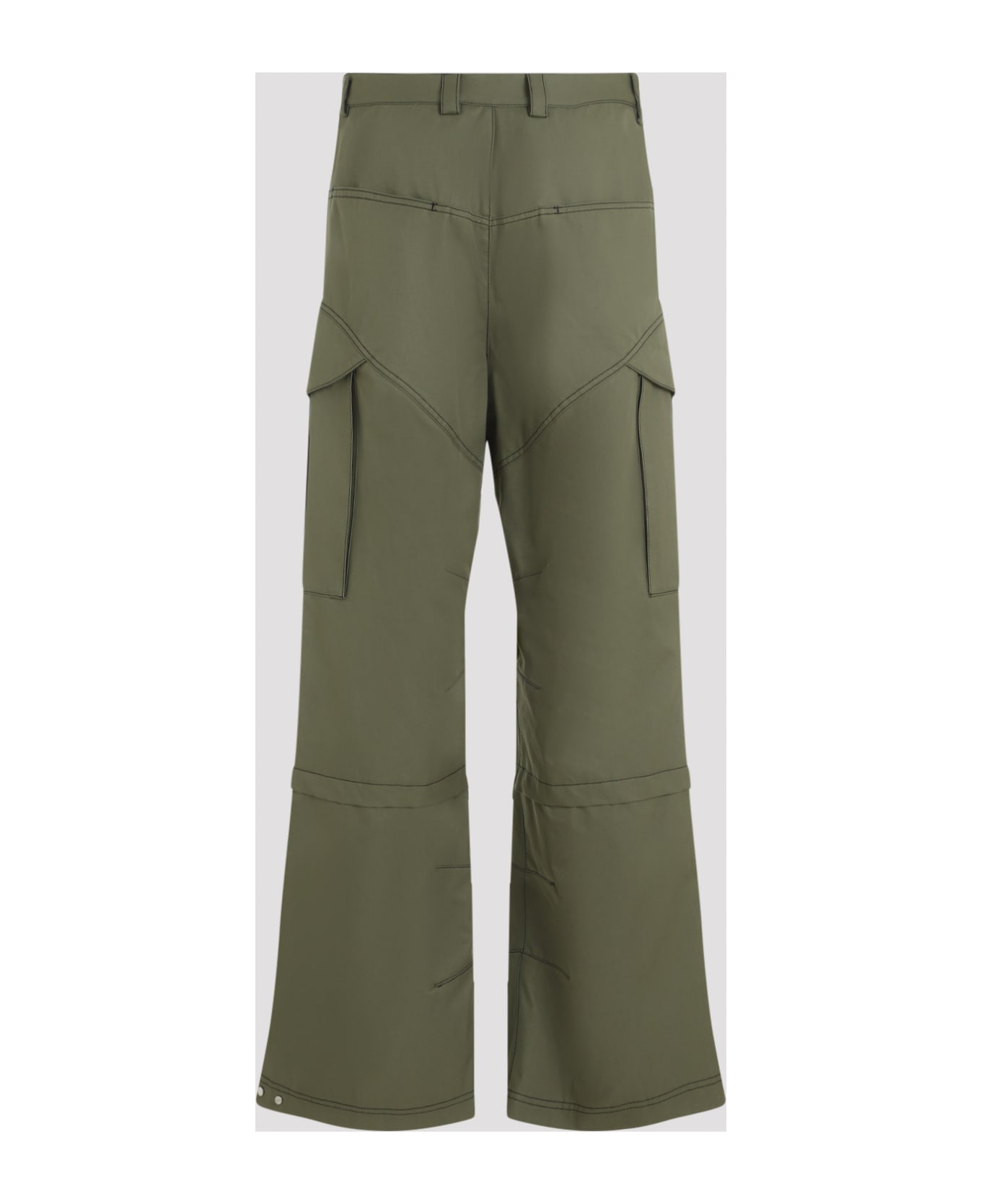 Off-White 'arr Cot Straight Cargo' Pants - Army Green