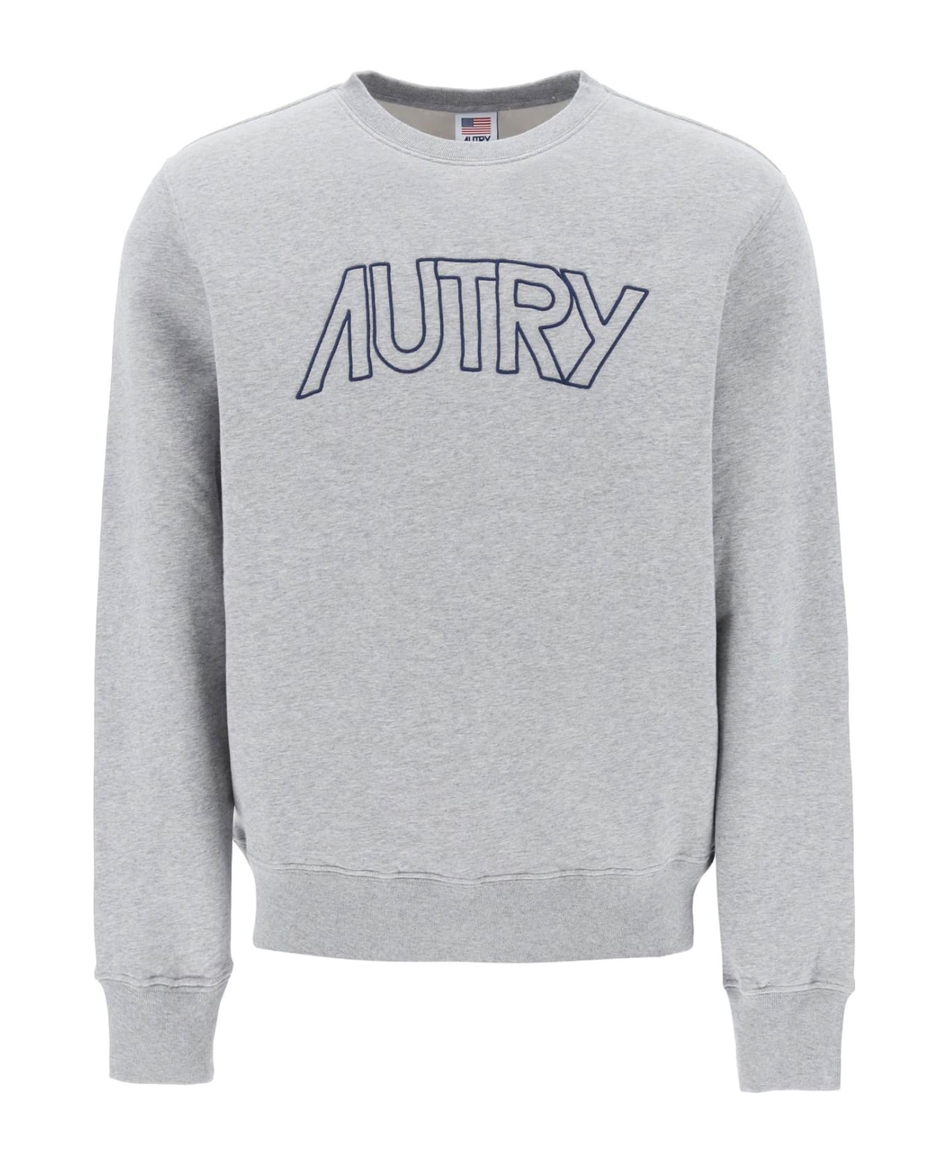 Autry Icon Sweatshirt - Melange Grey