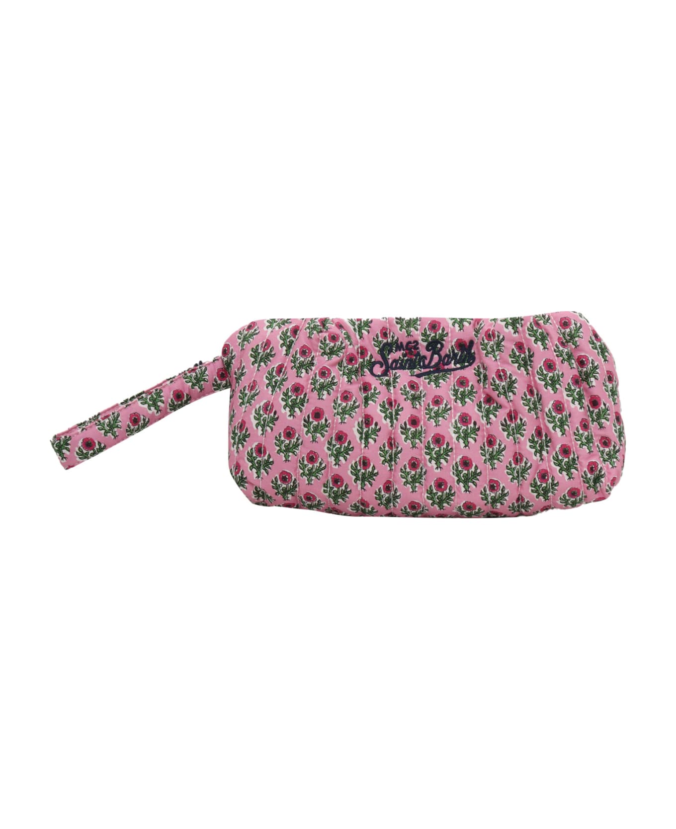 MC2 Saint Barth Pink Floral Handbag - PINK