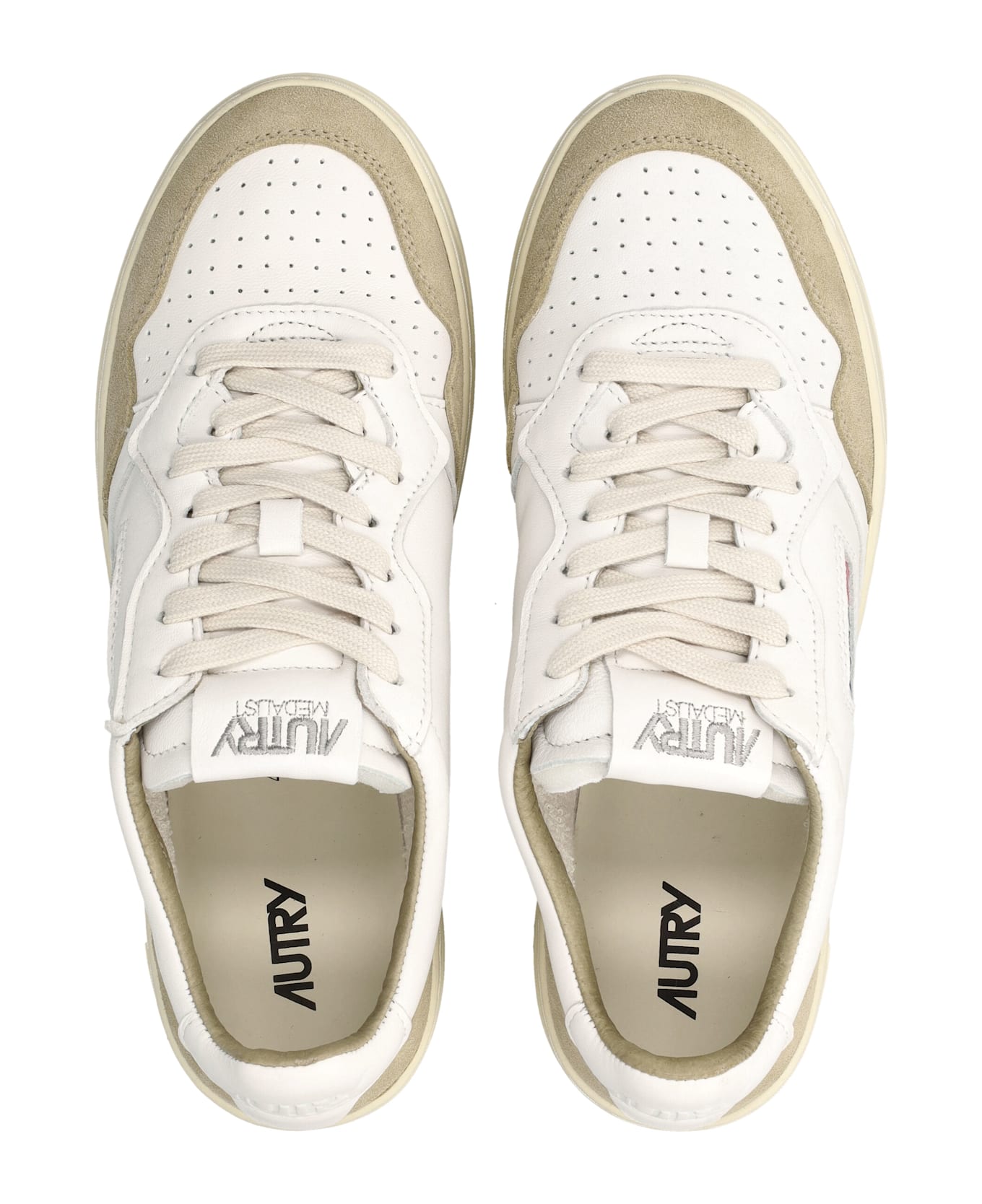 Autry Medalist Low Sneakers - WHITE SPONGE