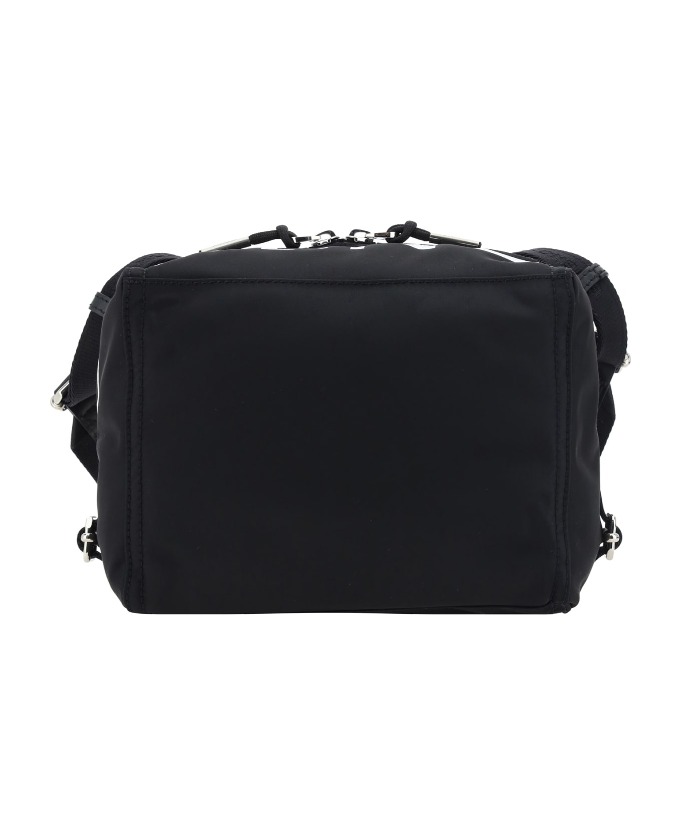Givenchy Mini Pandora Nylon Messenger Bag - Black/white ショルダーバッグ