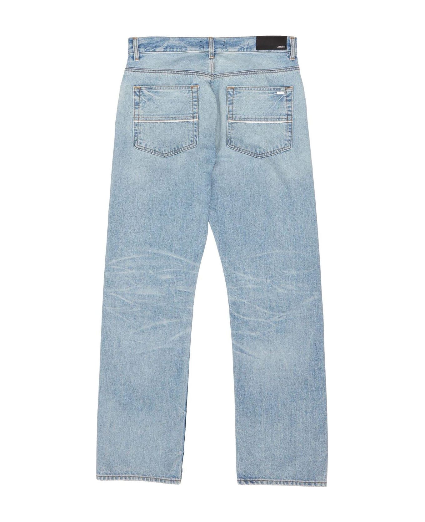 AMIRI Japanese Selvedge Straight Jeans - Denim