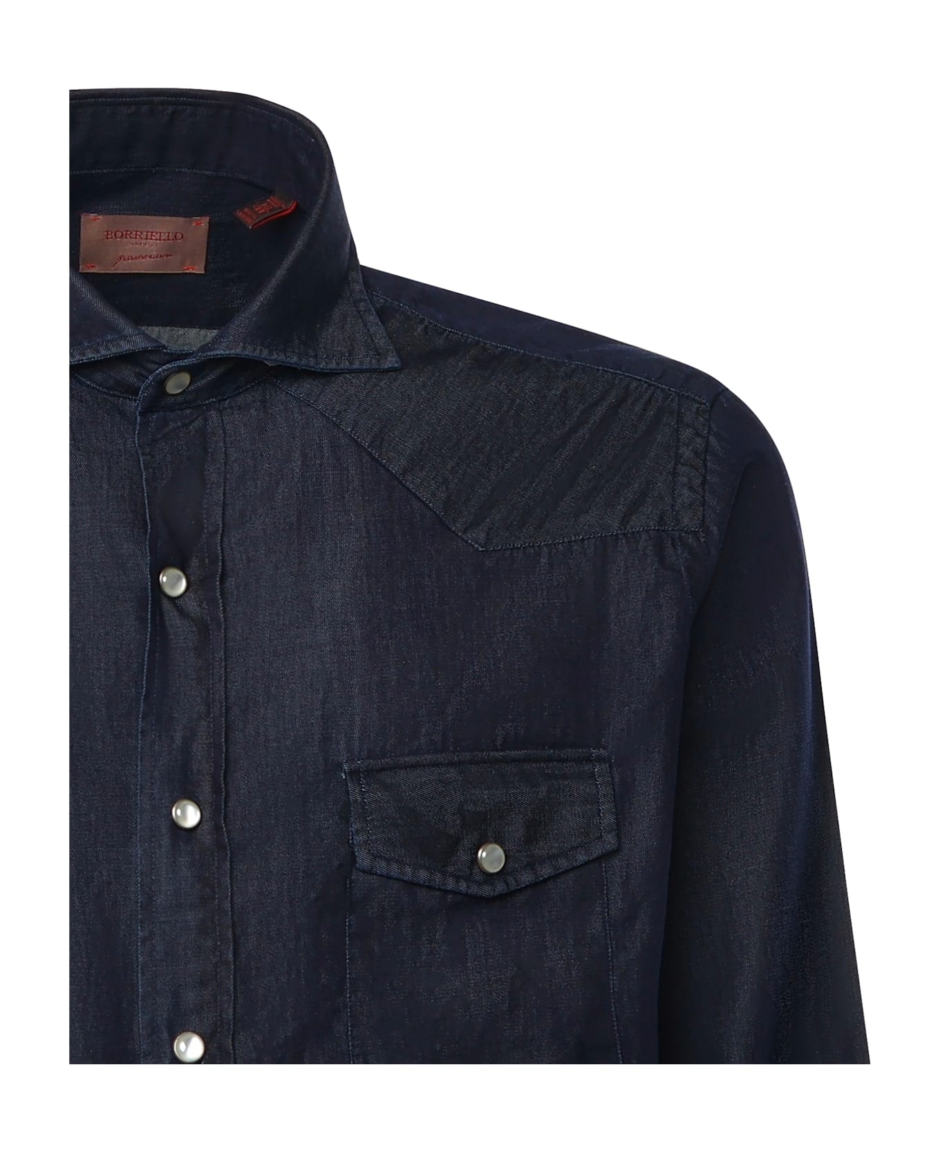 Borriello Napoli Denim Shirt - Blue