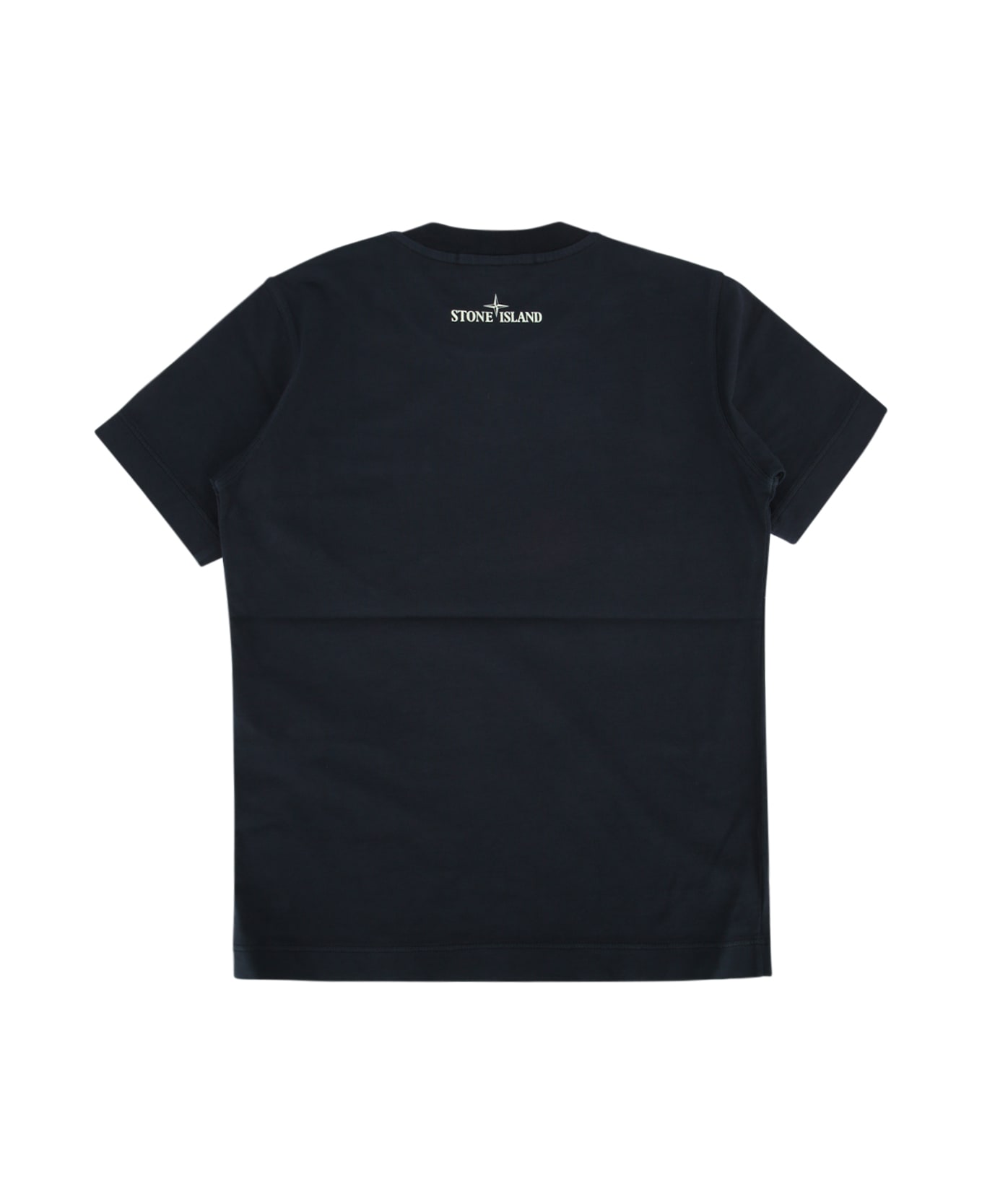 Stone Island Junior Ss T-shirt - NAVYBLUE