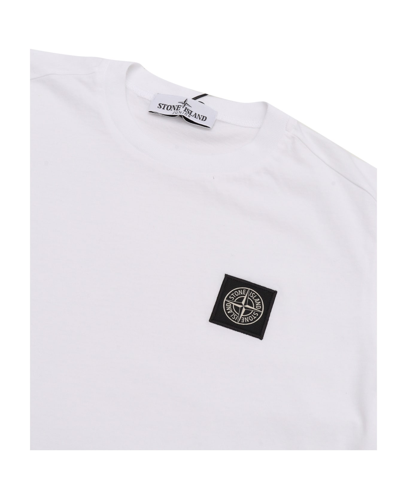 Stone Island Junior T-shirt - WHITE